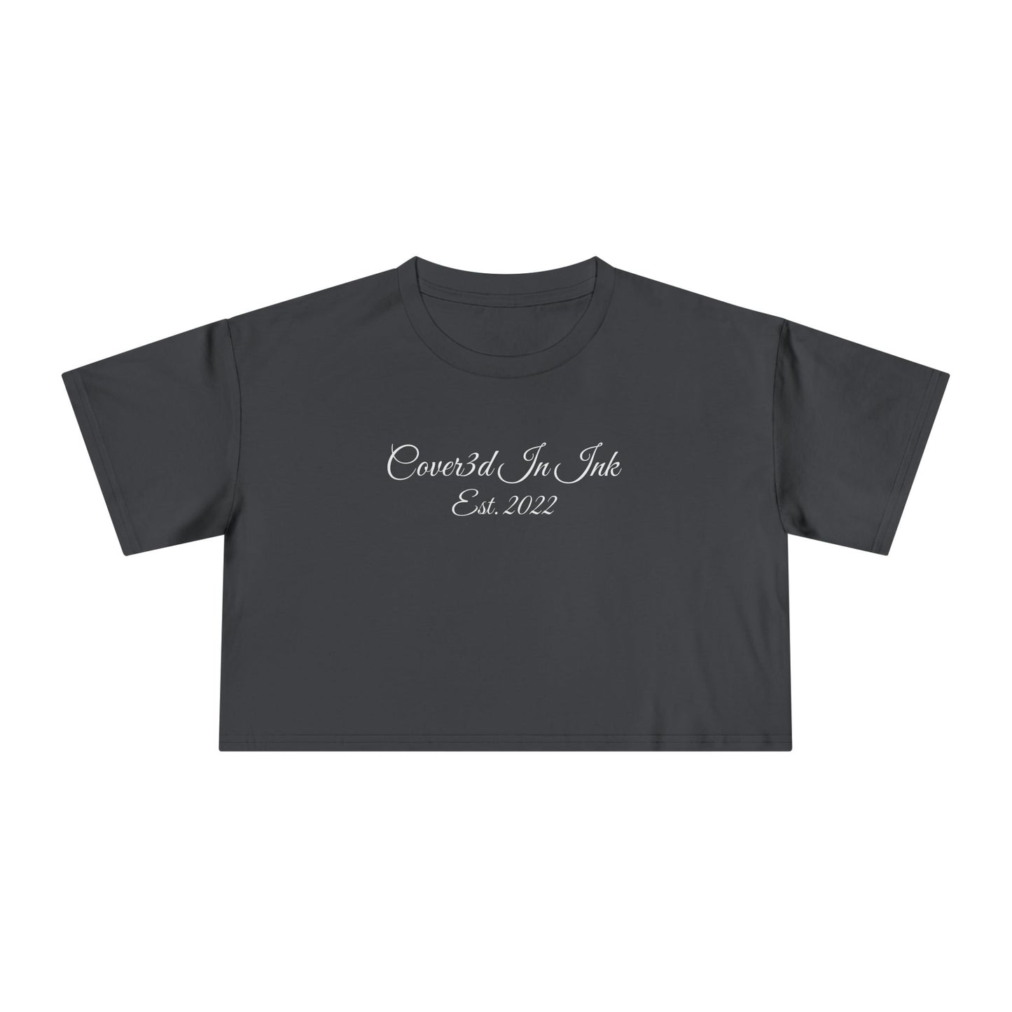 Designer Logo Crop Tee
