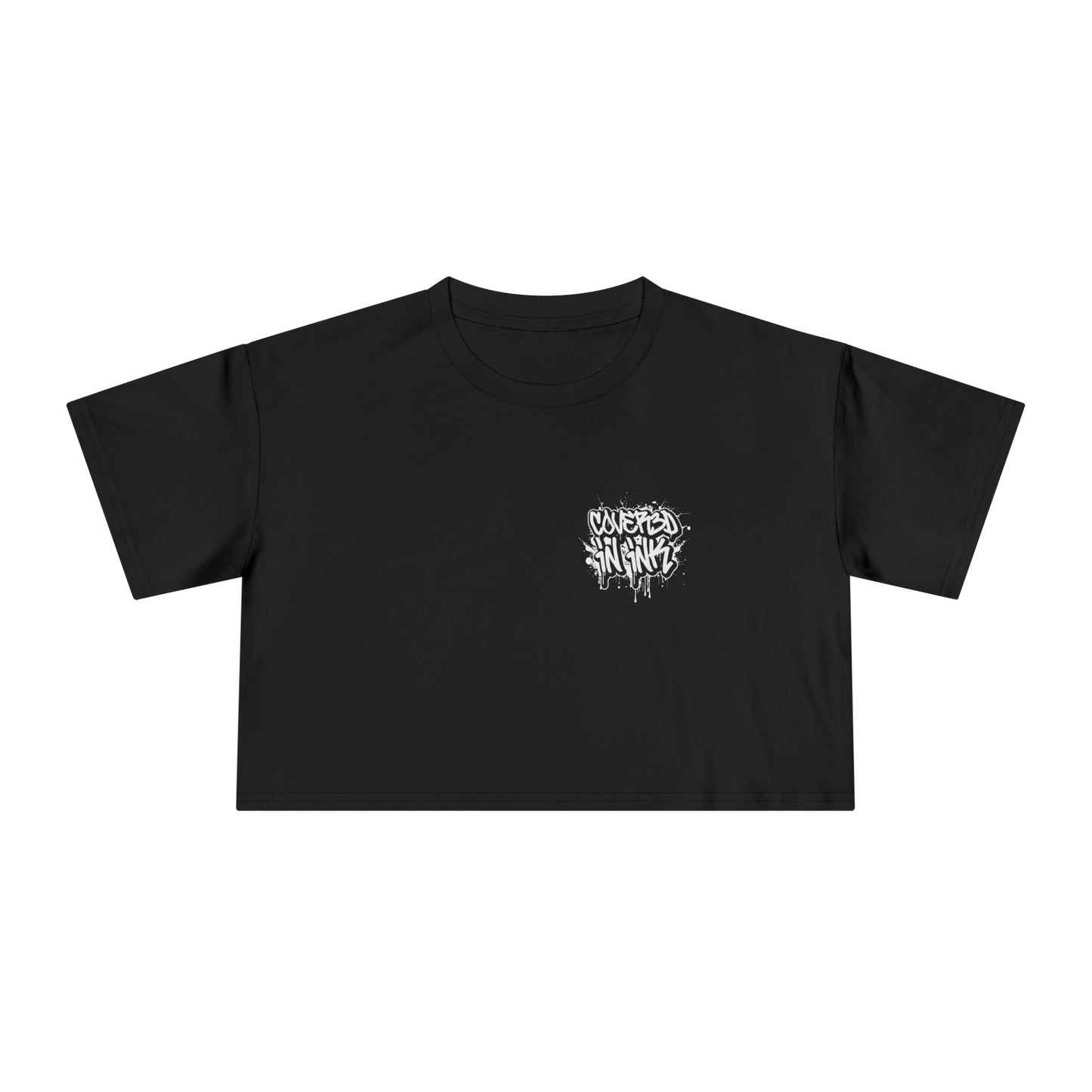 Rose Skull Crop Tee