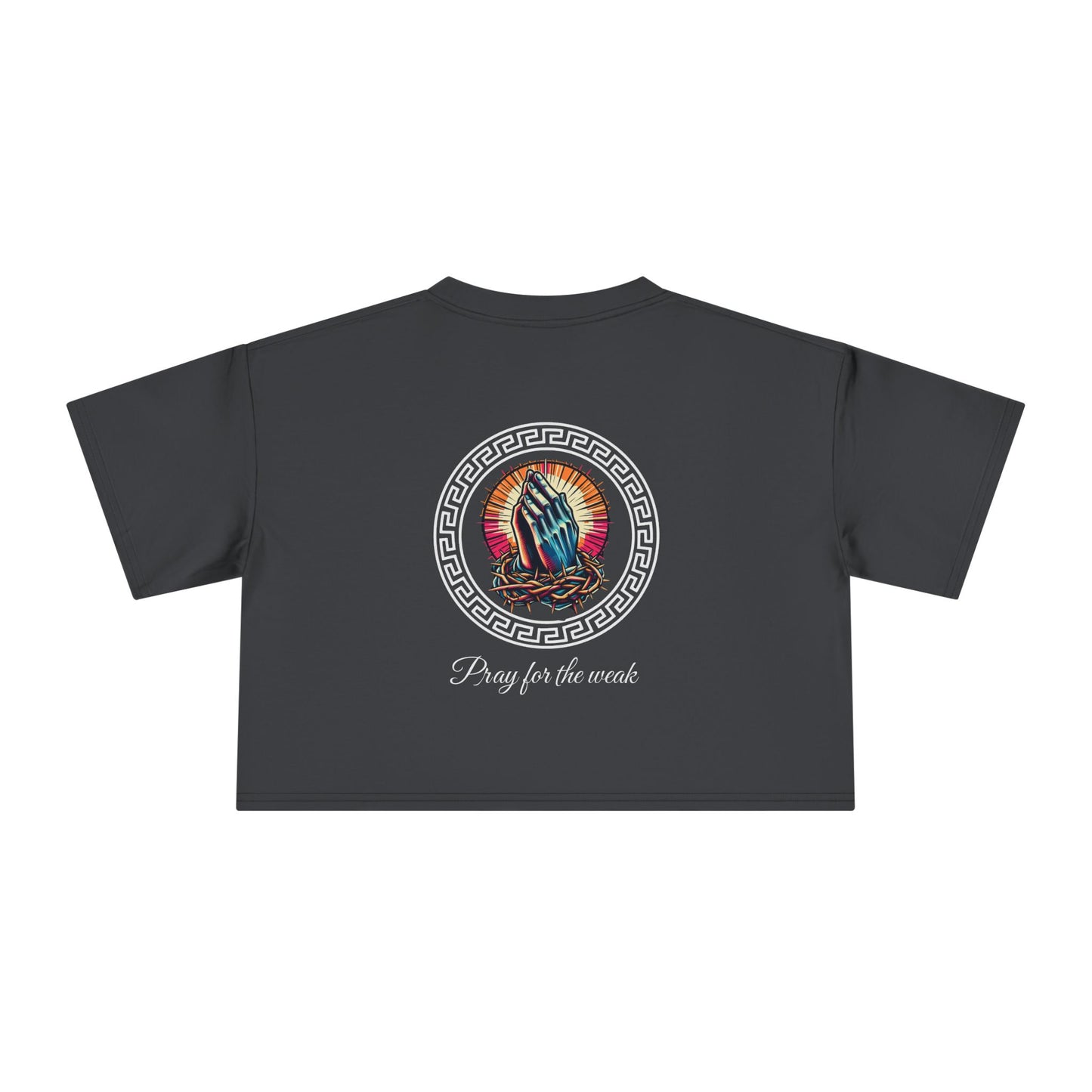 Pray for the weak Crop Tee