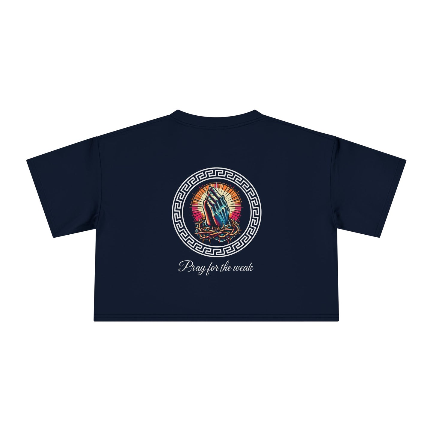Pray for the weak Crop Tee