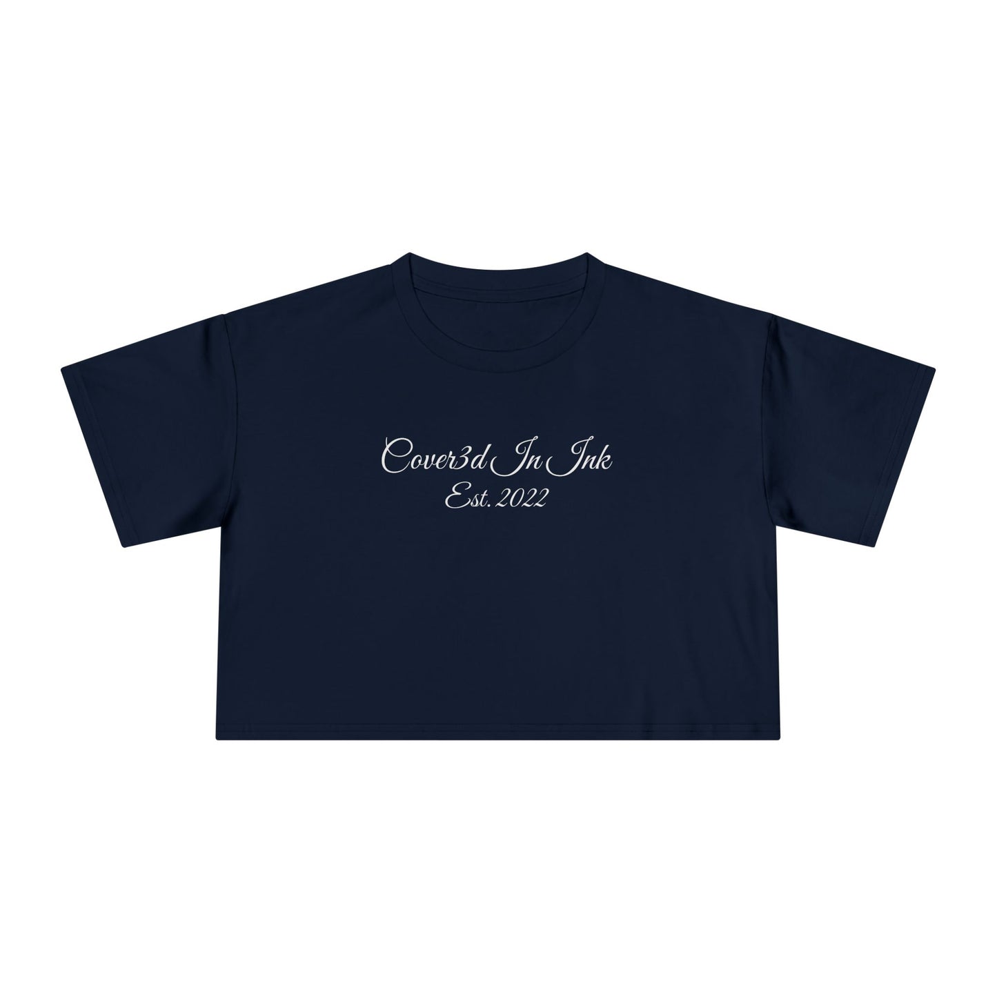 Designer Logo Crop Tee