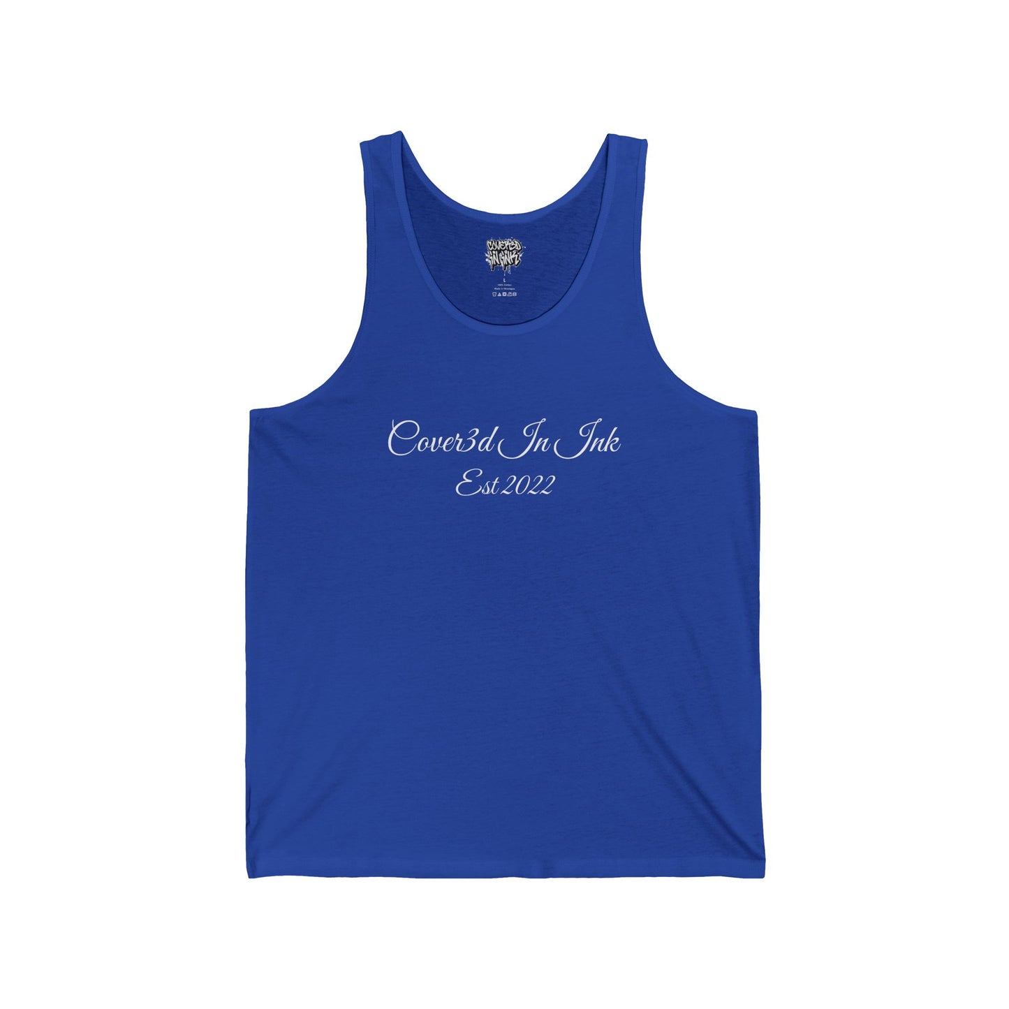 Designer logo Tank