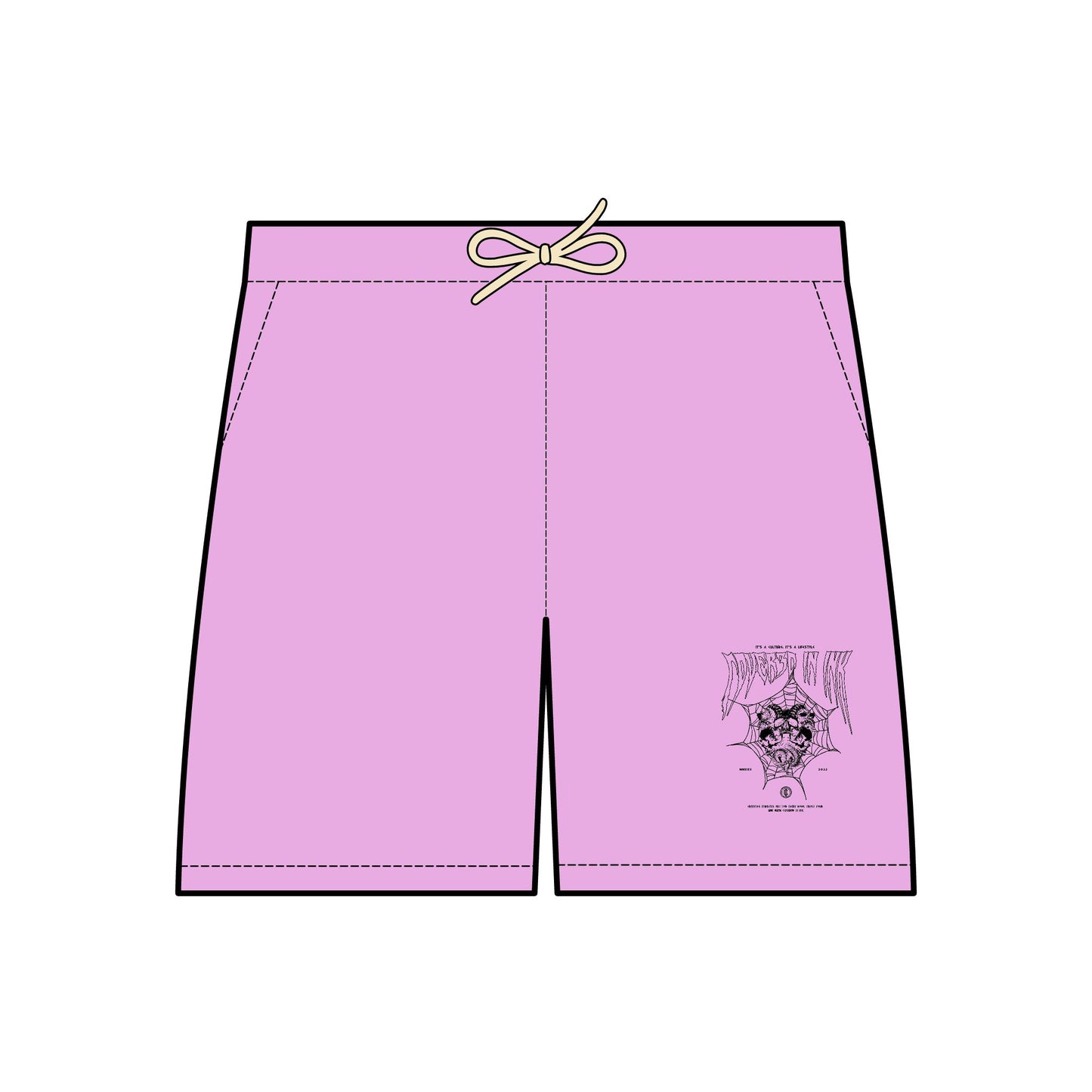 Demon Time Fleece Shorts
