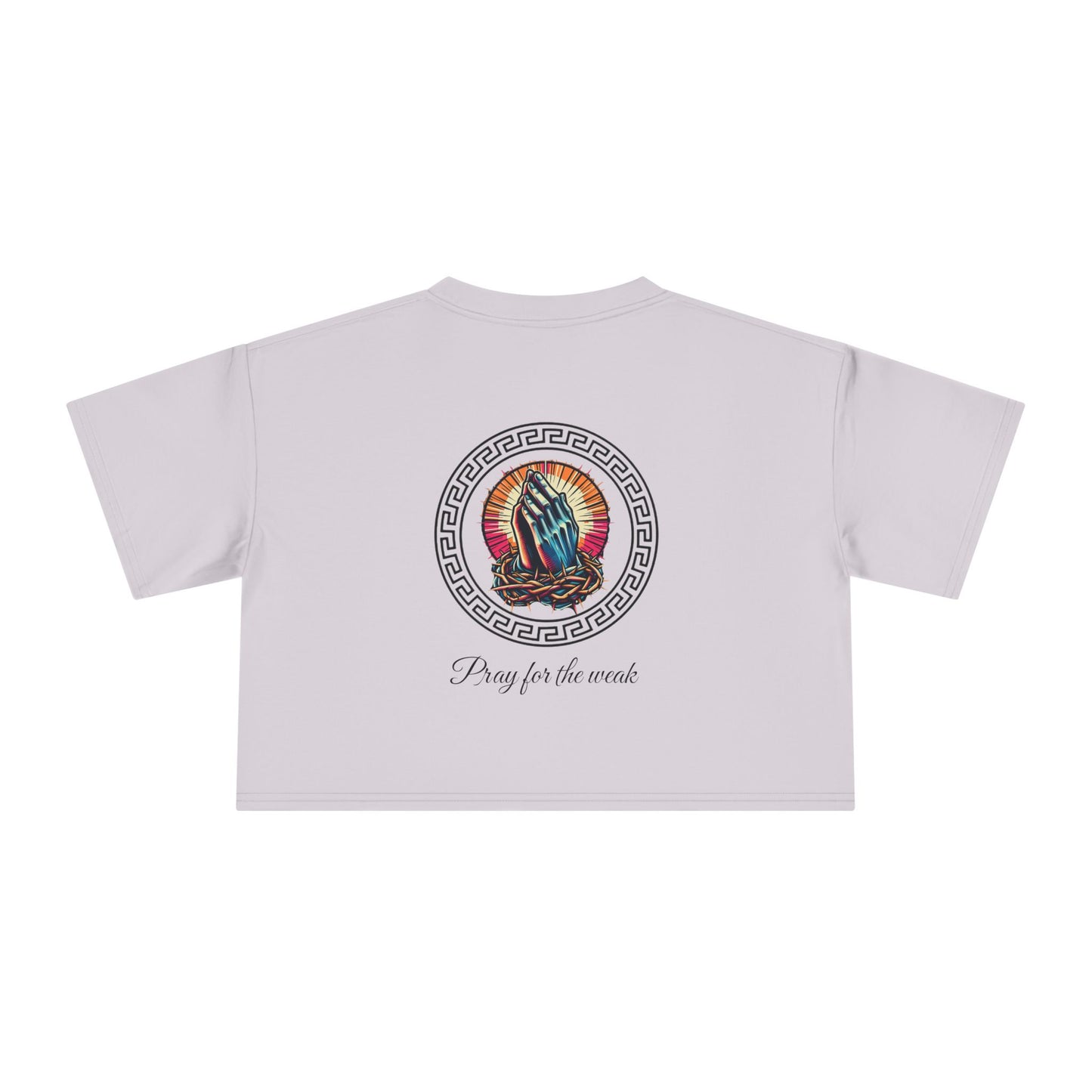 Pray for the weak Crop Tee