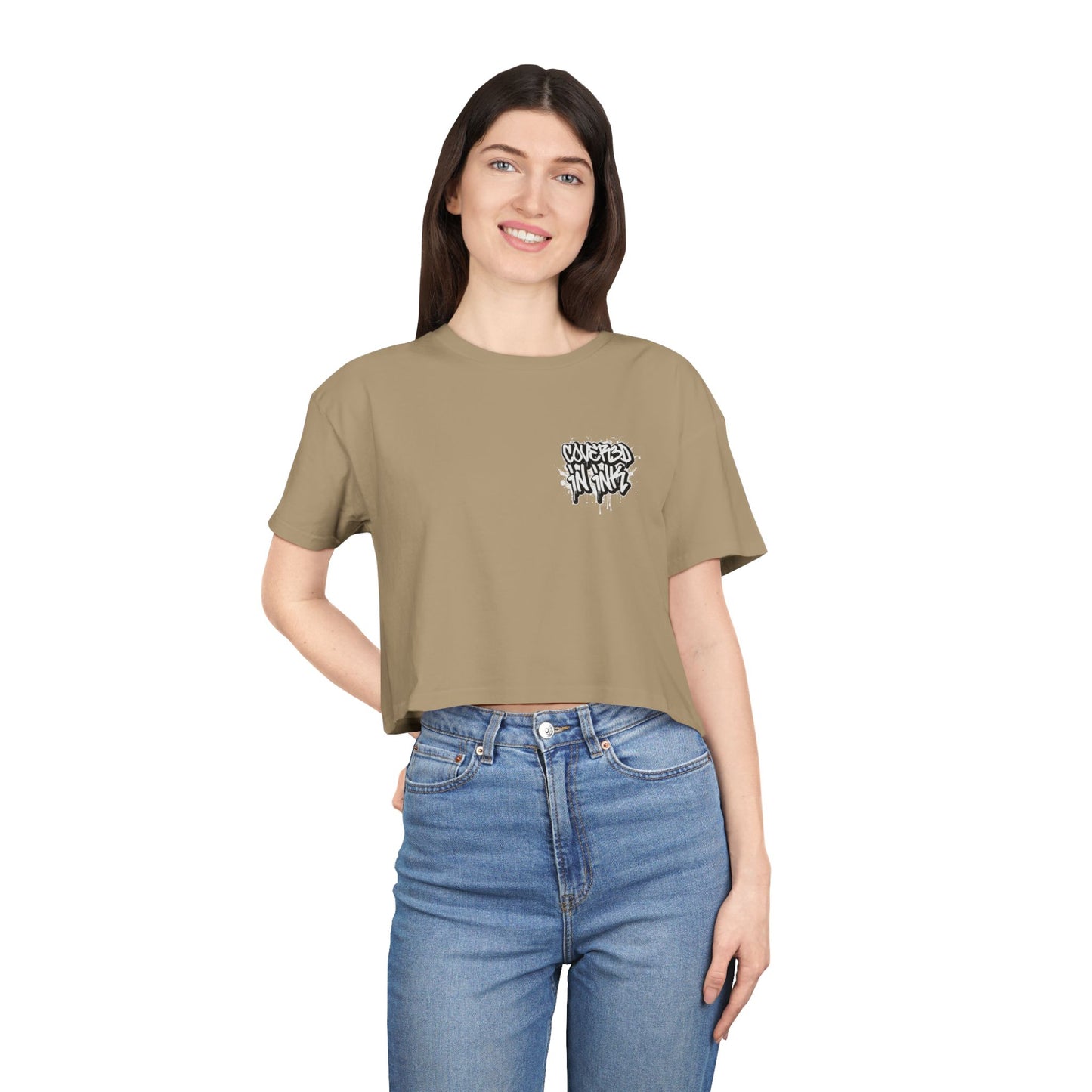 Pray for the weak Crop Tee