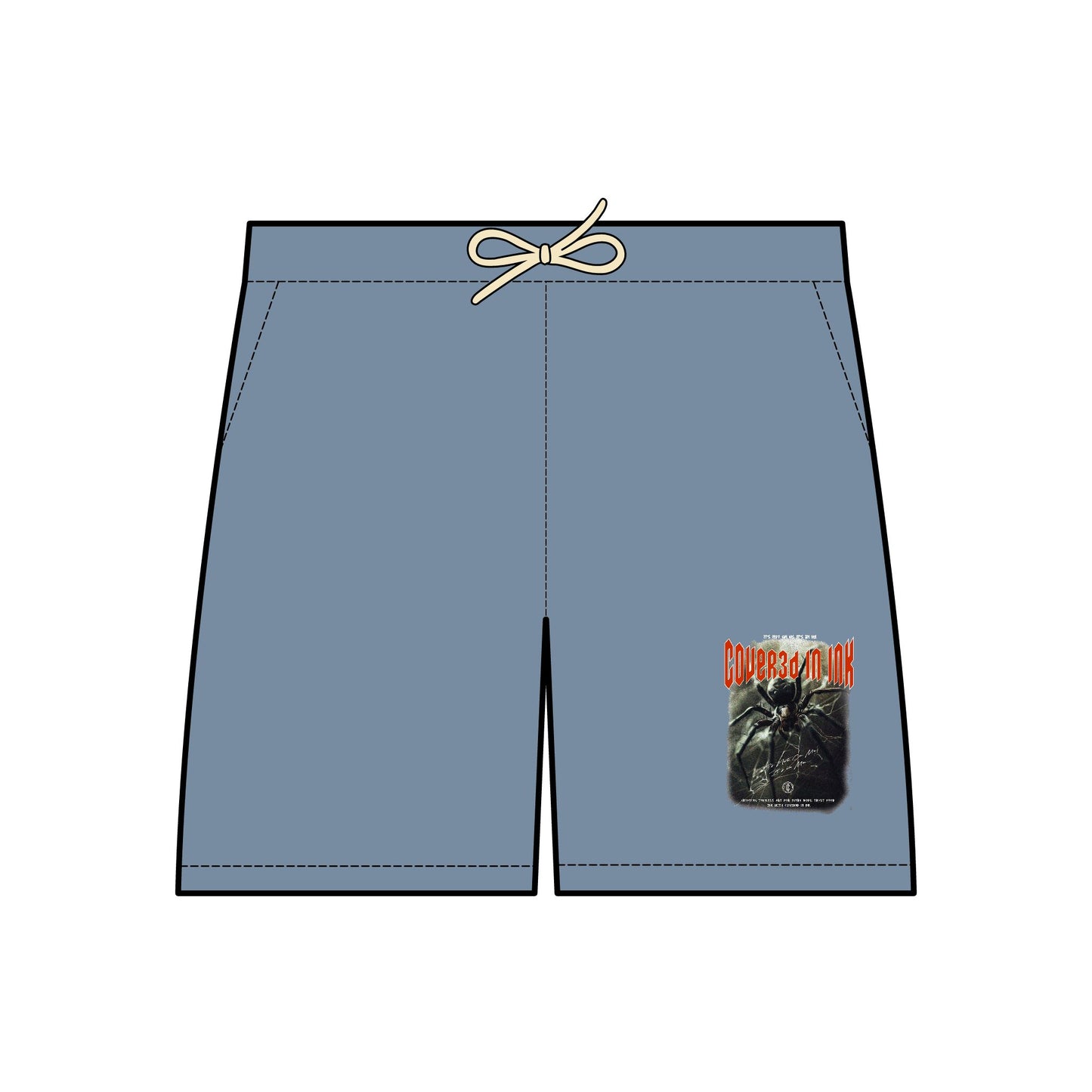 Spider Fleece Shorts