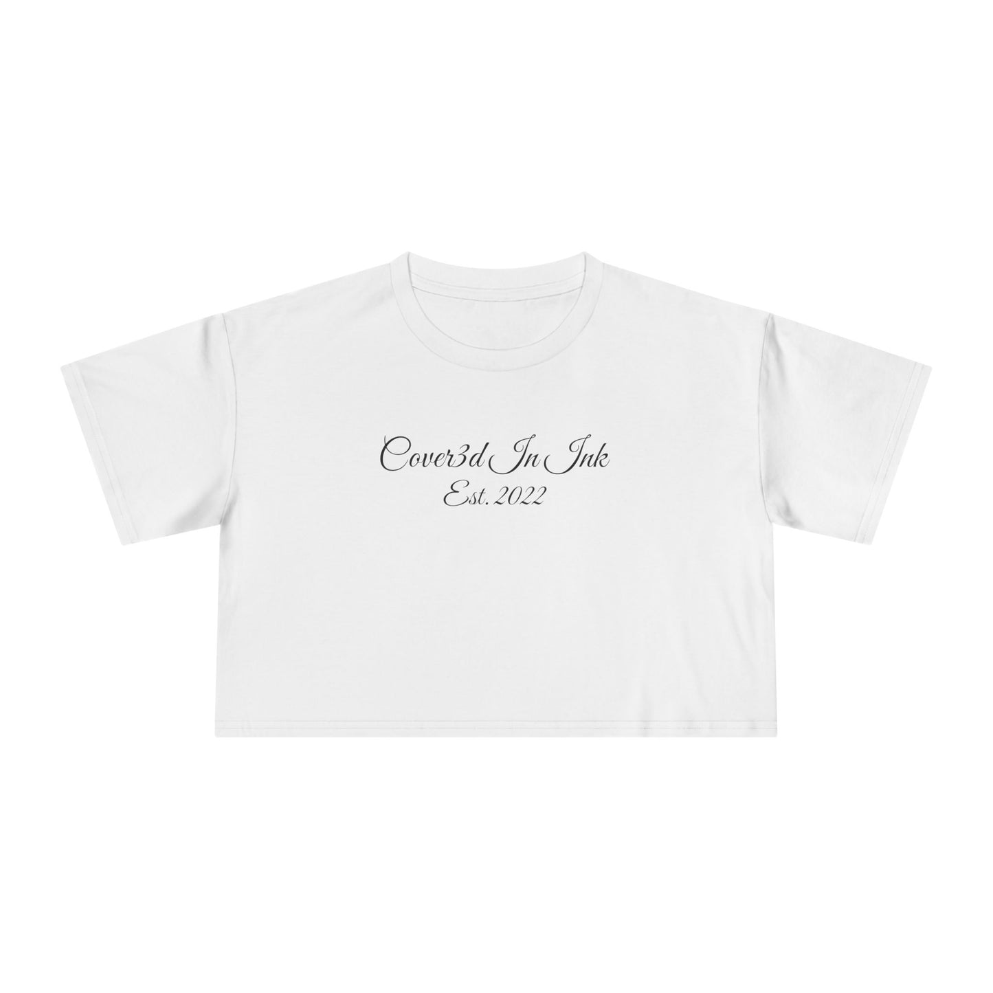 Designer Logo Crop Tee
