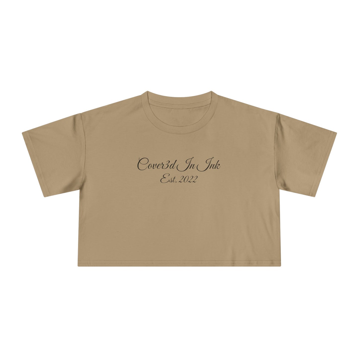Designer Logo Crop Tee