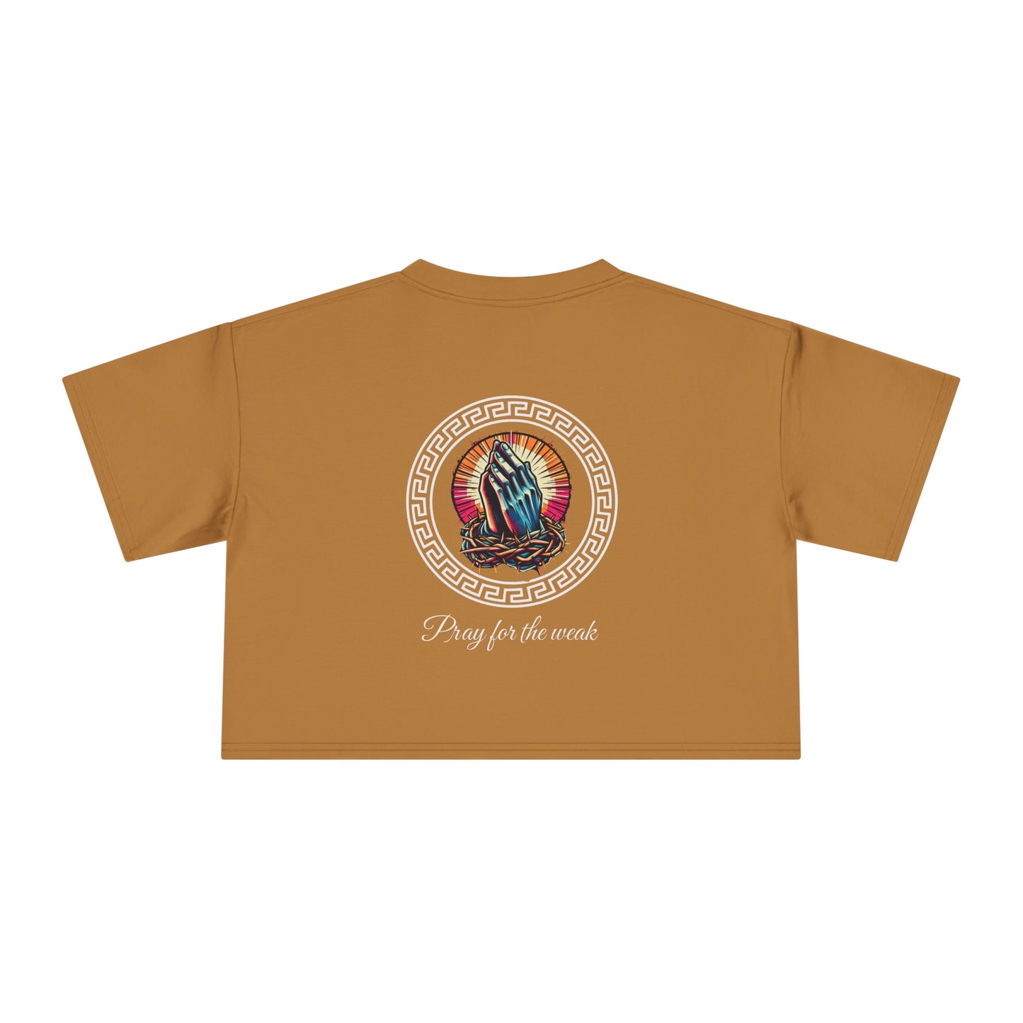 Pray for the weak Crop Tee