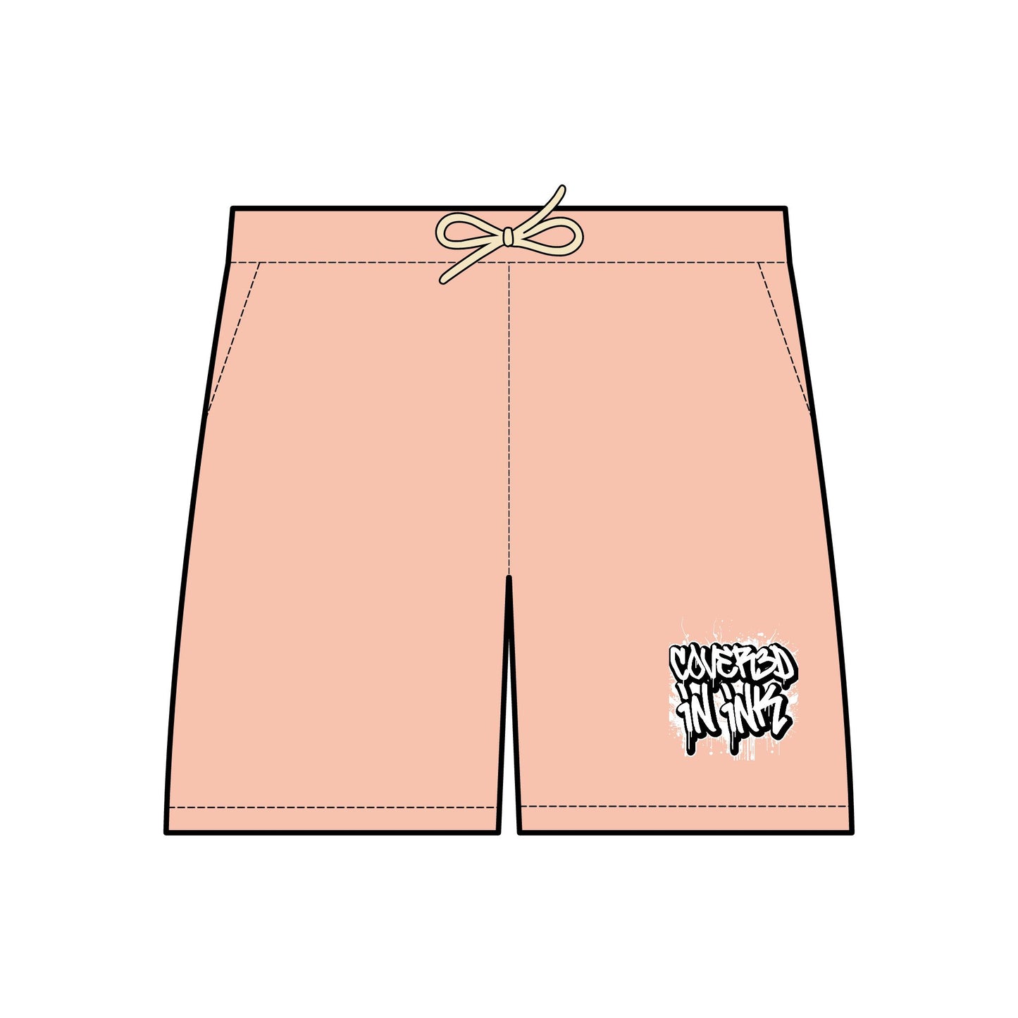 Graffiti Fleece Shorts
