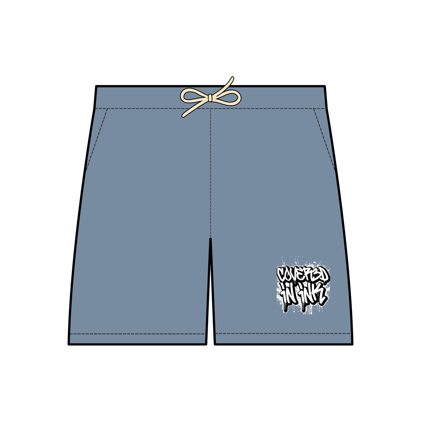 Graffiti Fleece Shorts