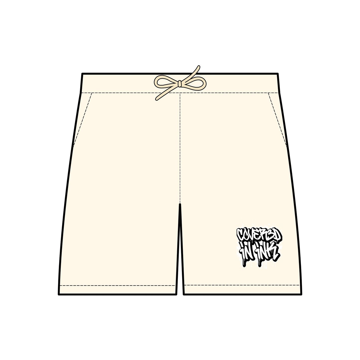 Graffiti Fleece Shorts