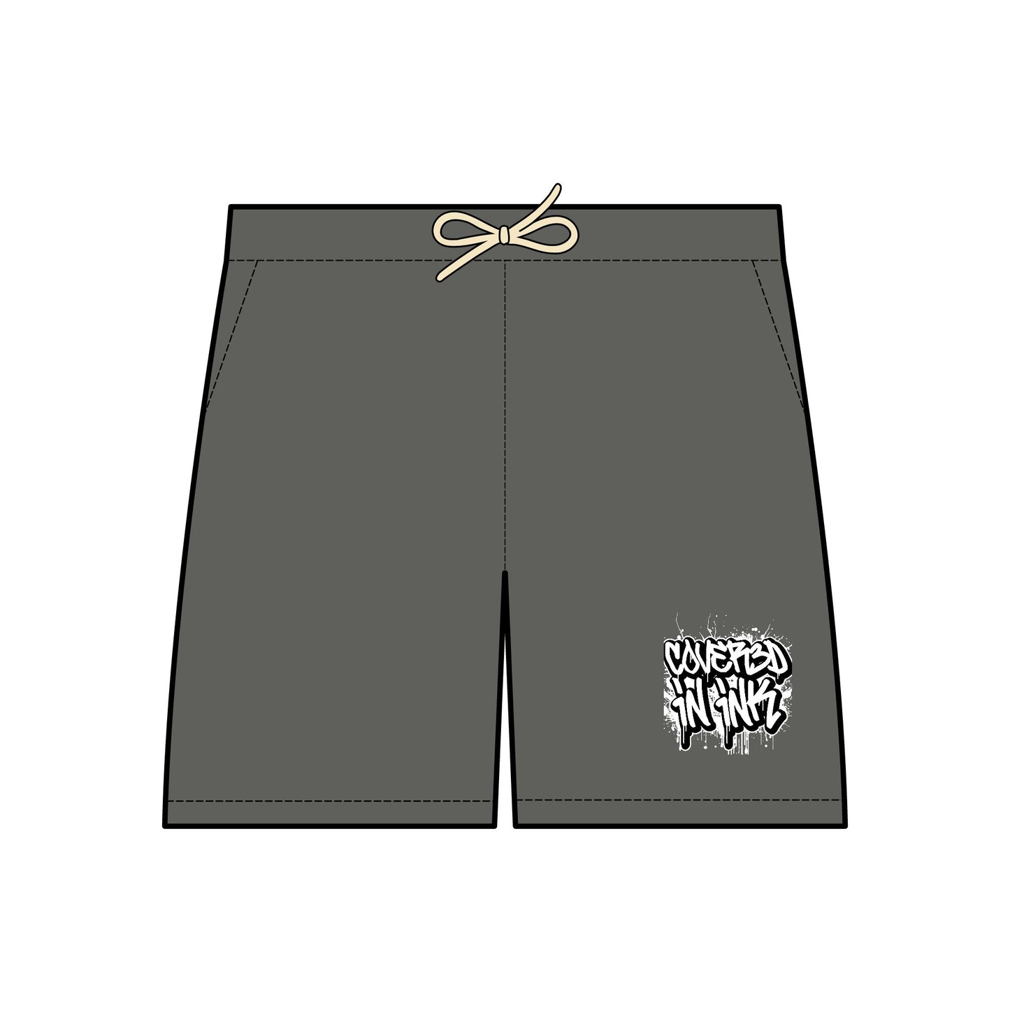 Graffiti Fleece Shorts
