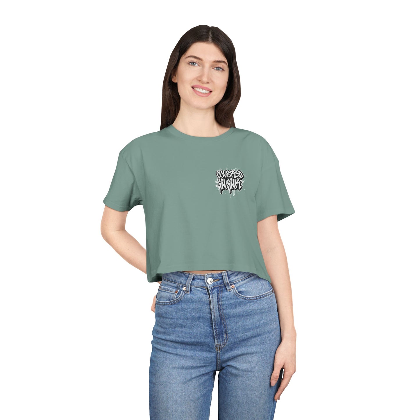 Pray for the weak Crop Tee