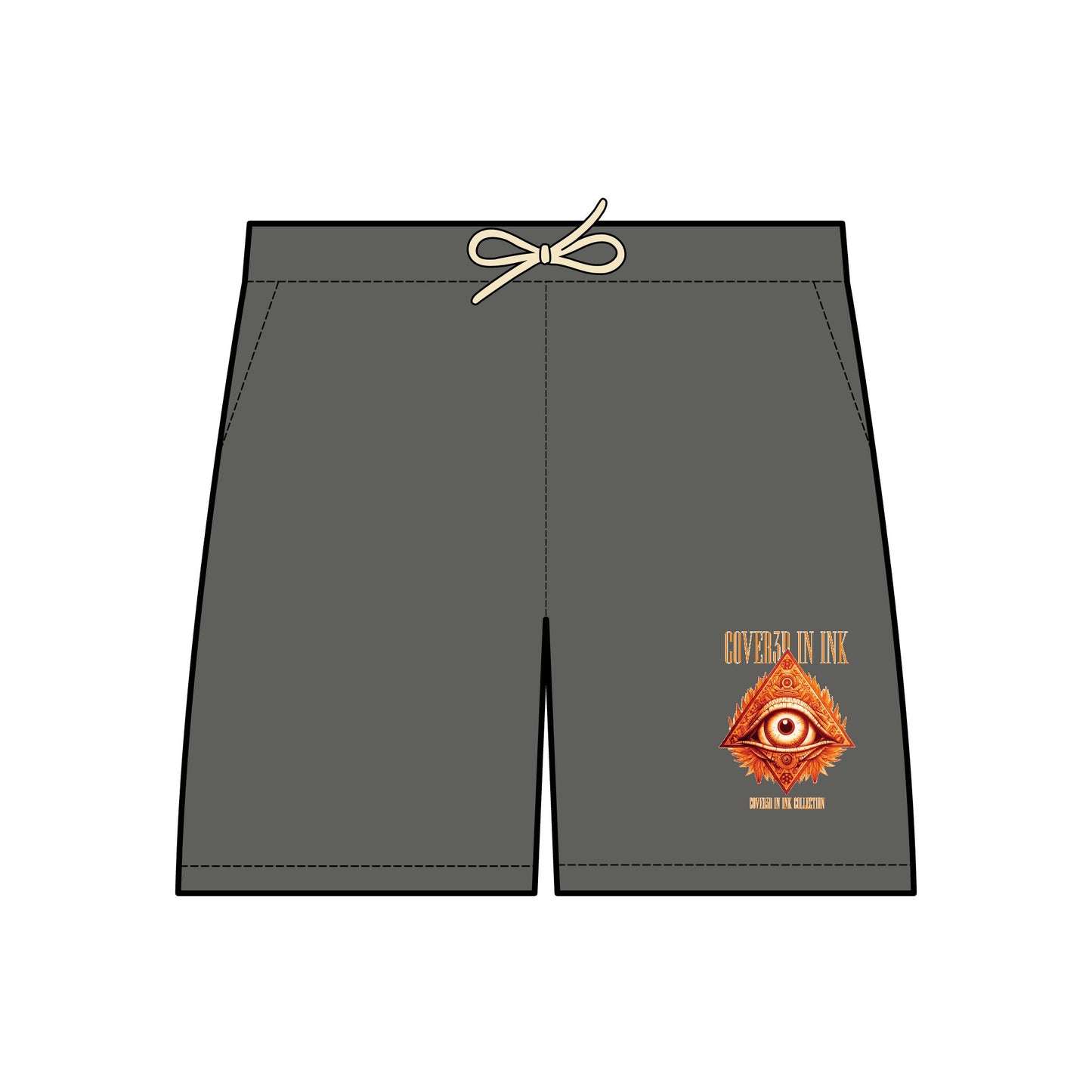 All Seeing Eye Fleece Shorts