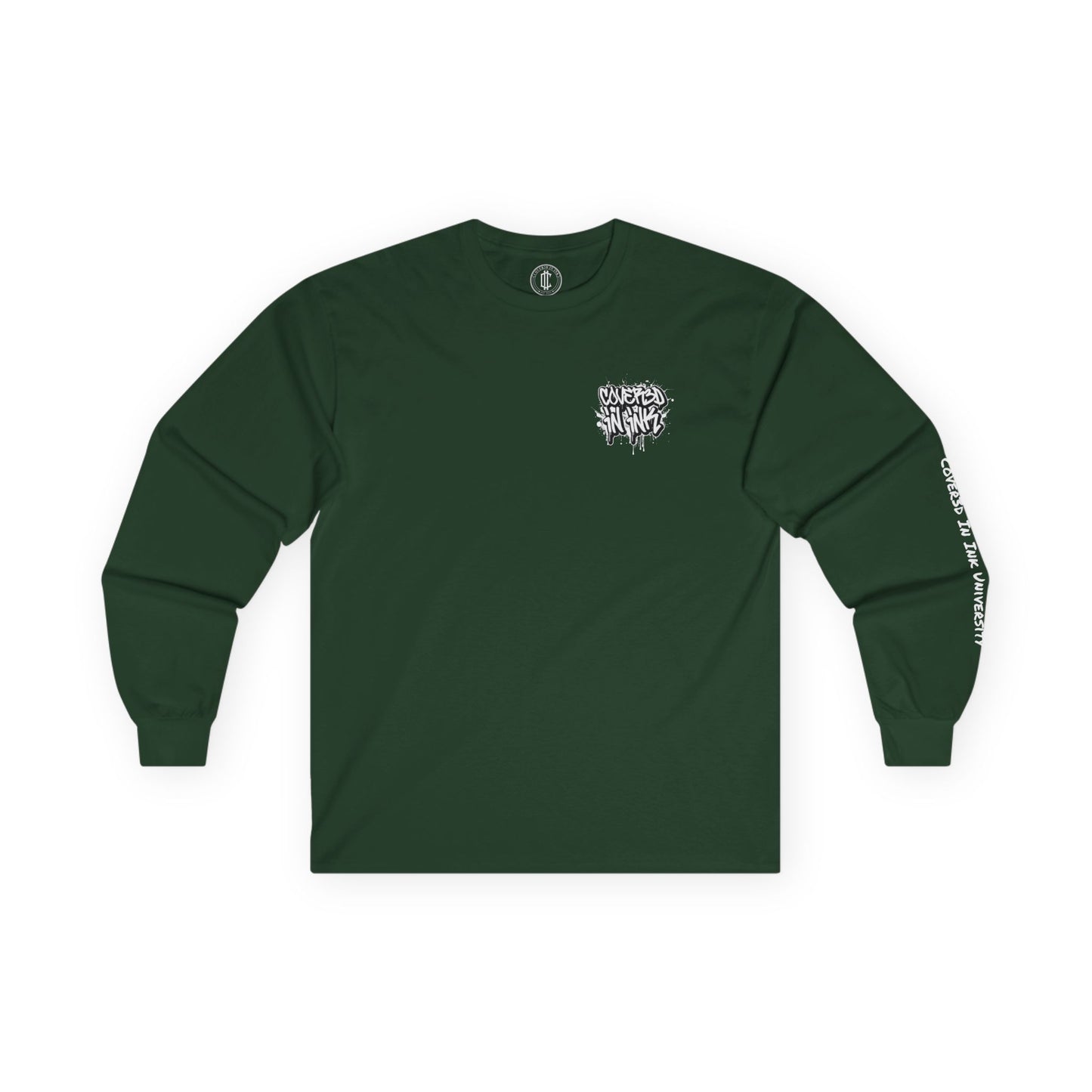 Rose Skull Long Sleeve Tee