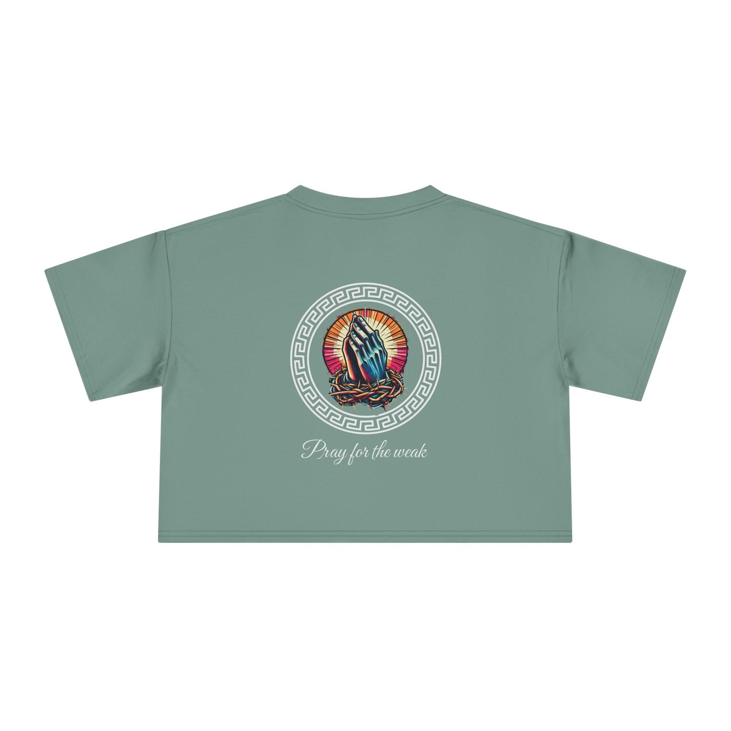 Pray for the weak Crop Tee