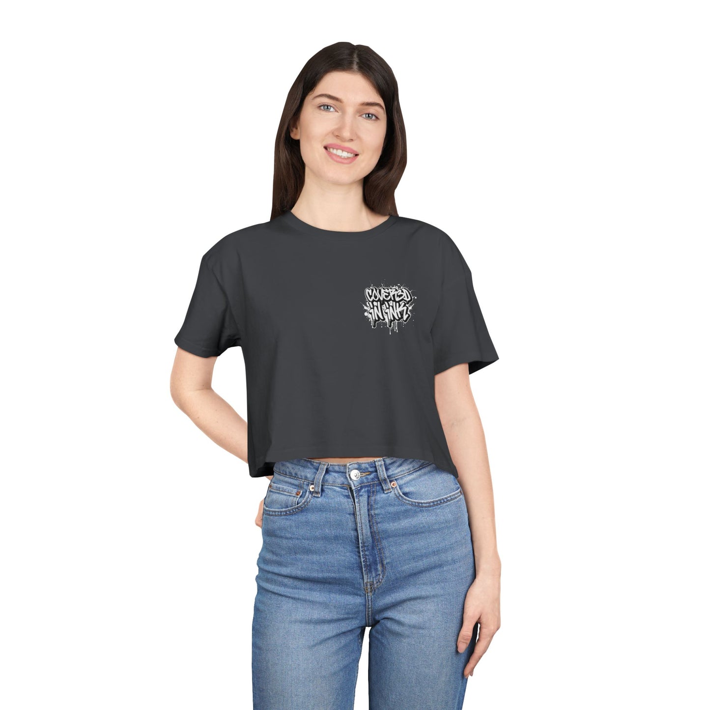 Pray for the weak Crop Tee