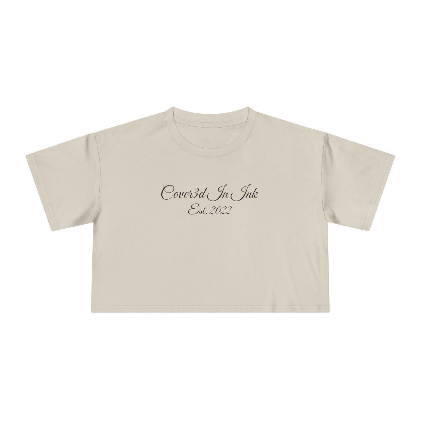 Designer Logo Crop Tee