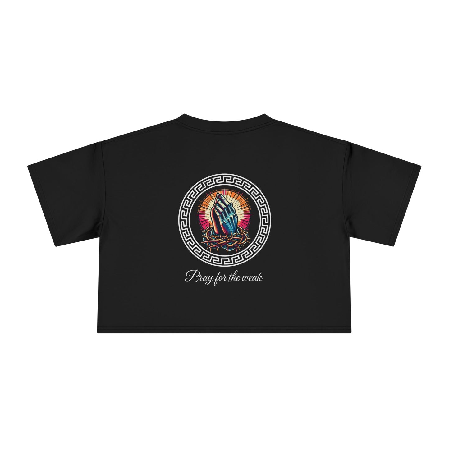 Pray for the weak Crop Tee