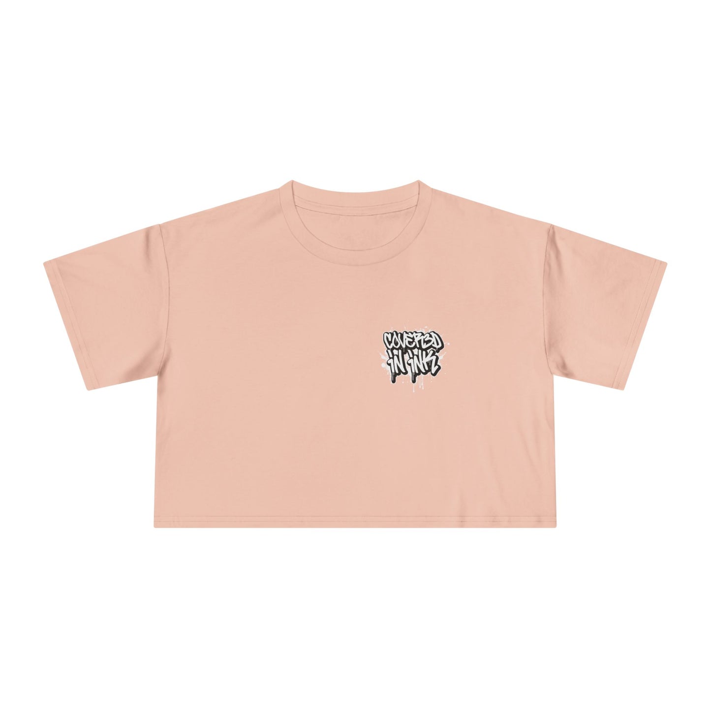 Rose Skull Crop Tee