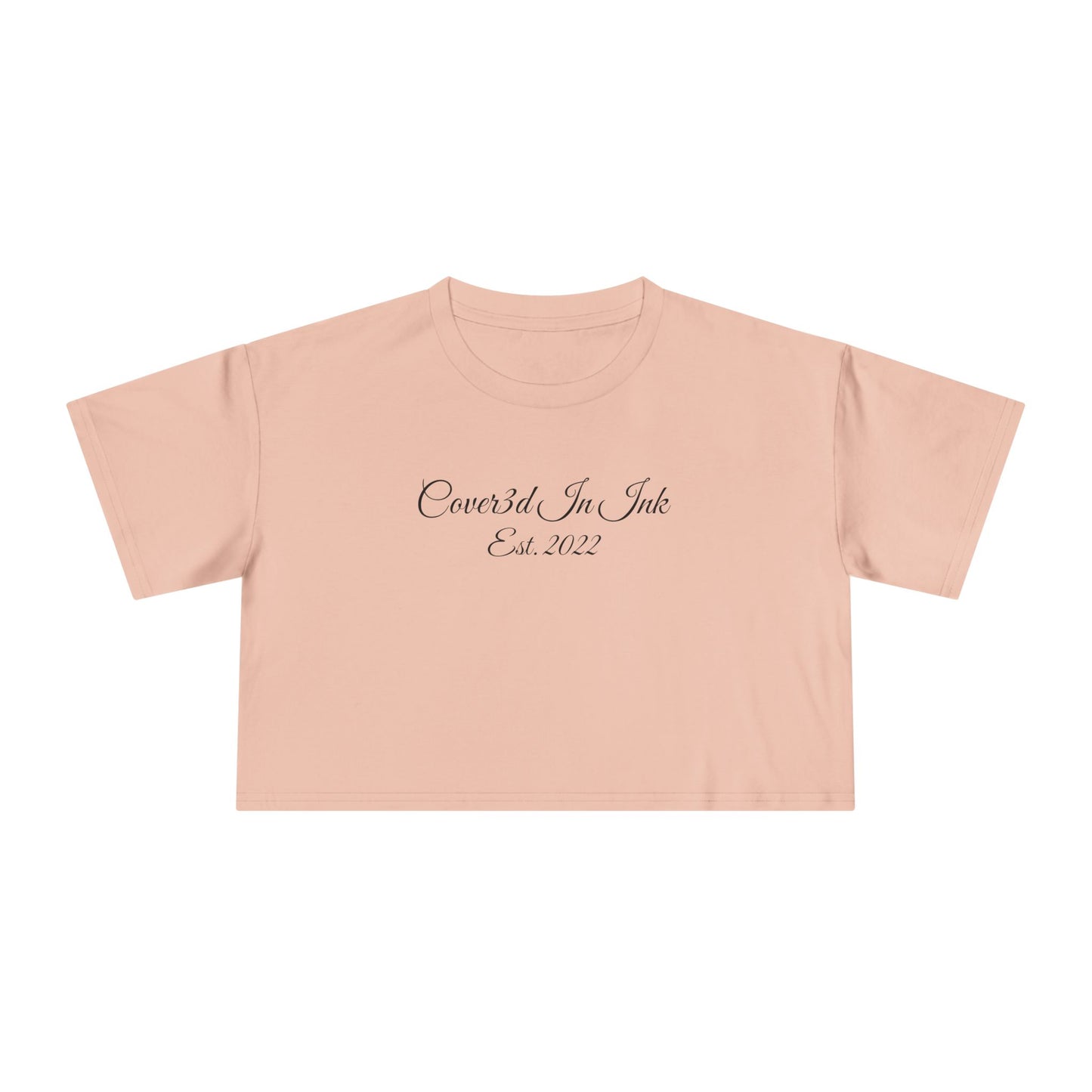 Designer Logo Crop Tee