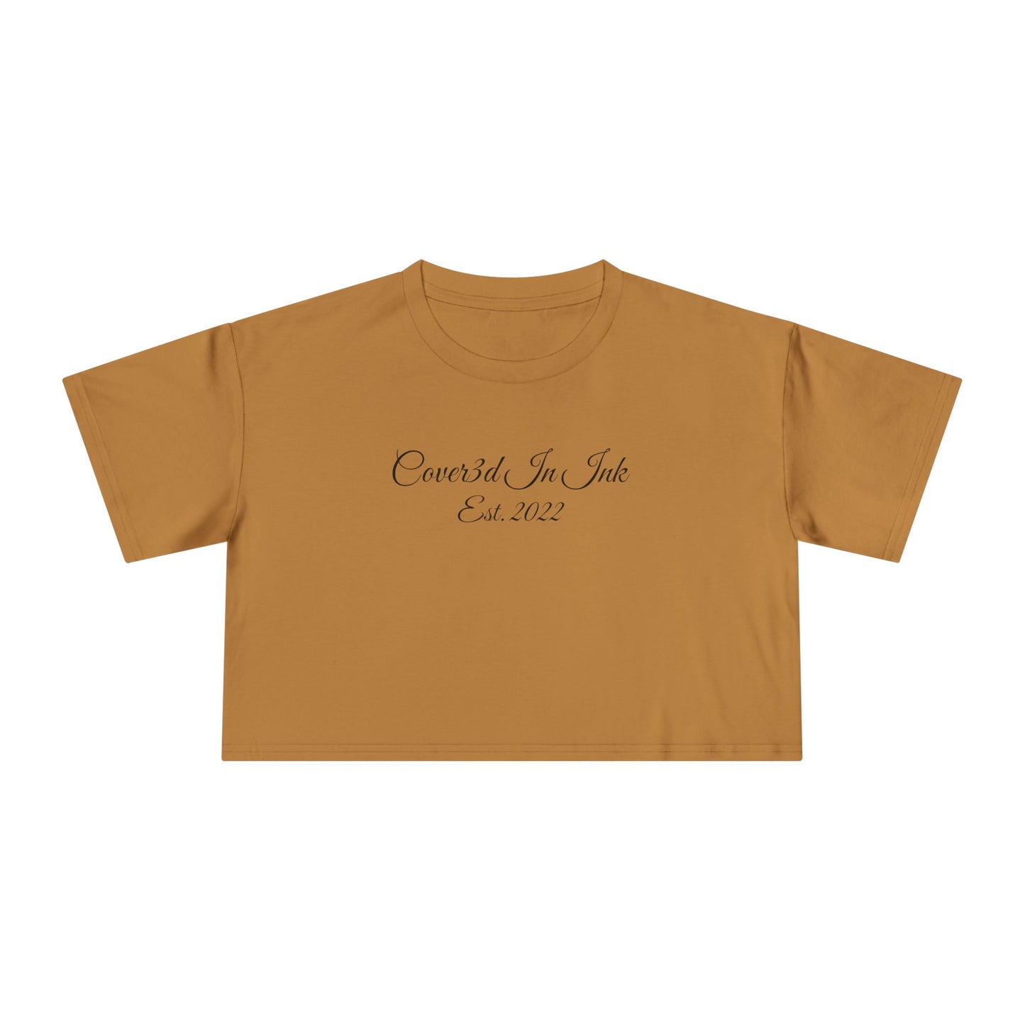 Designer Logo Crop Tee