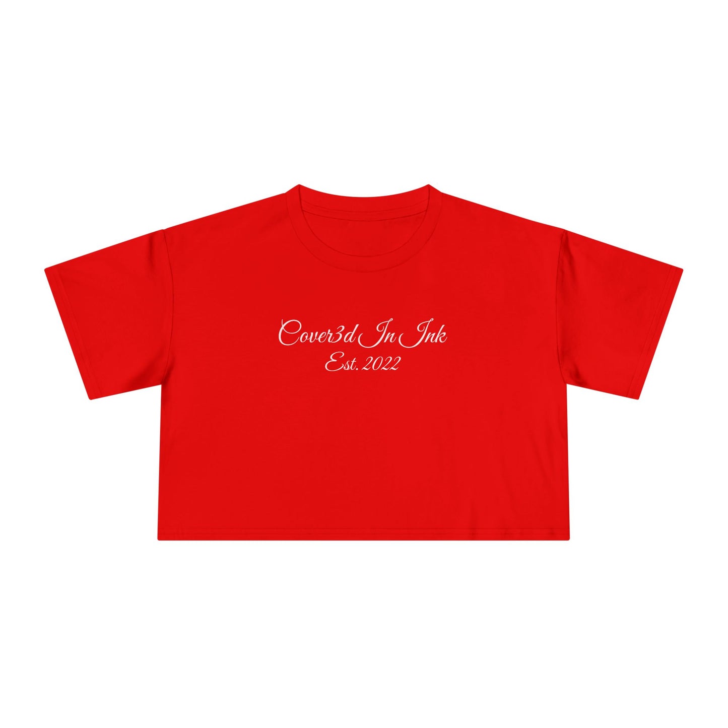 Designer Logo Crop Tee