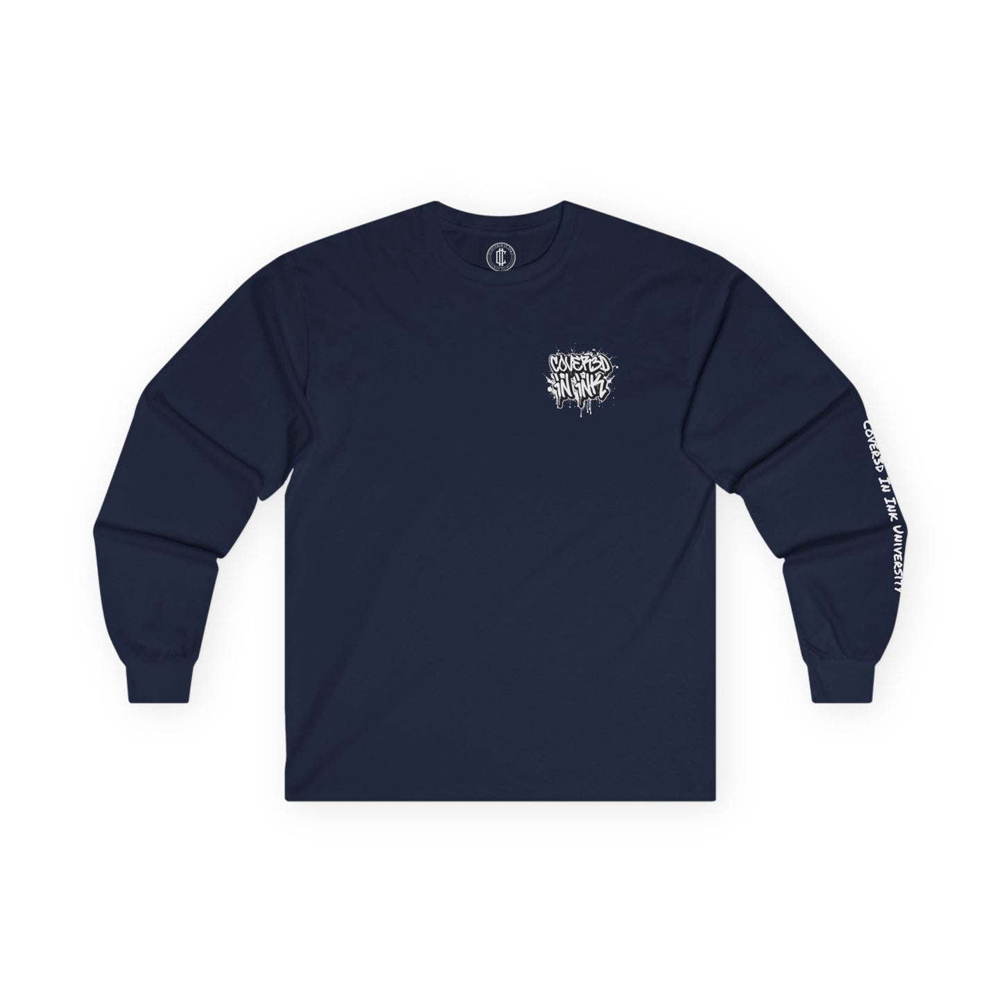 Rose Skull Long Sleeve Tee