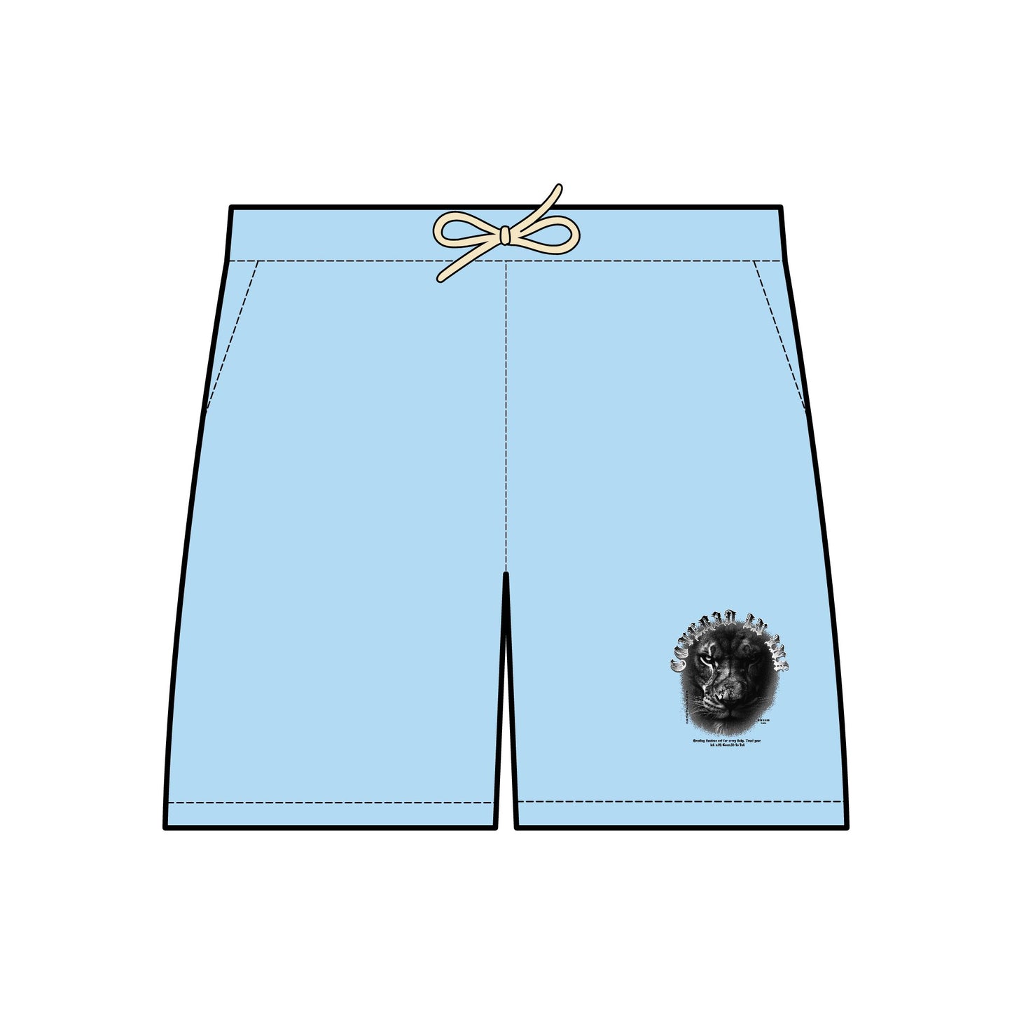 Lion Pride Fleece Shorts