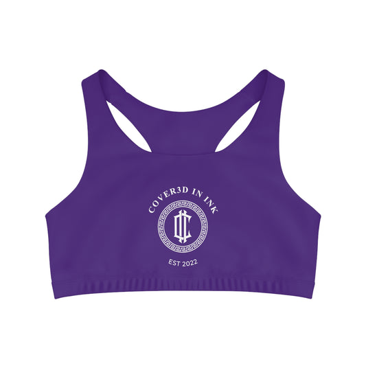 Purple Sports Bra