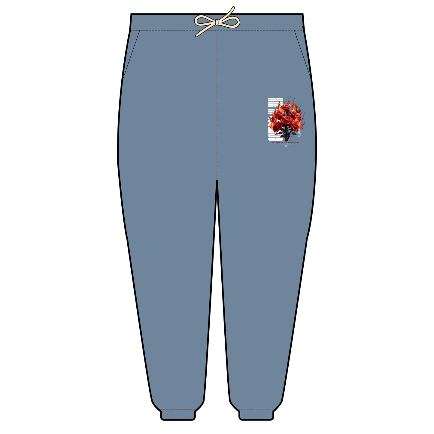 Roses Fleece Sweatpants