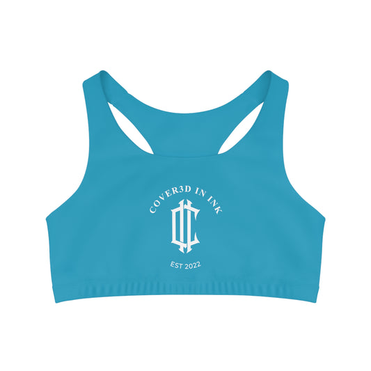 Turquoise Sports Bra