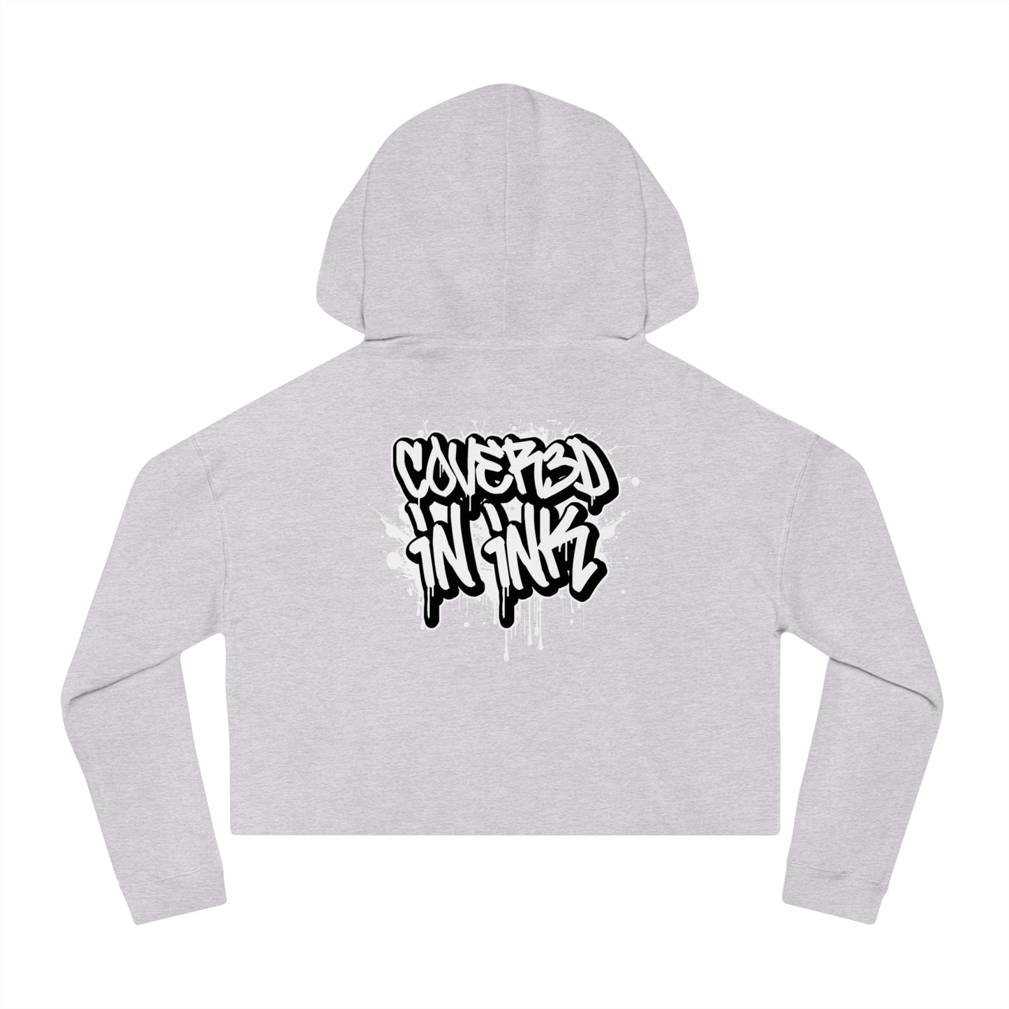 Women’s Graffiti  Cropped Hoodie