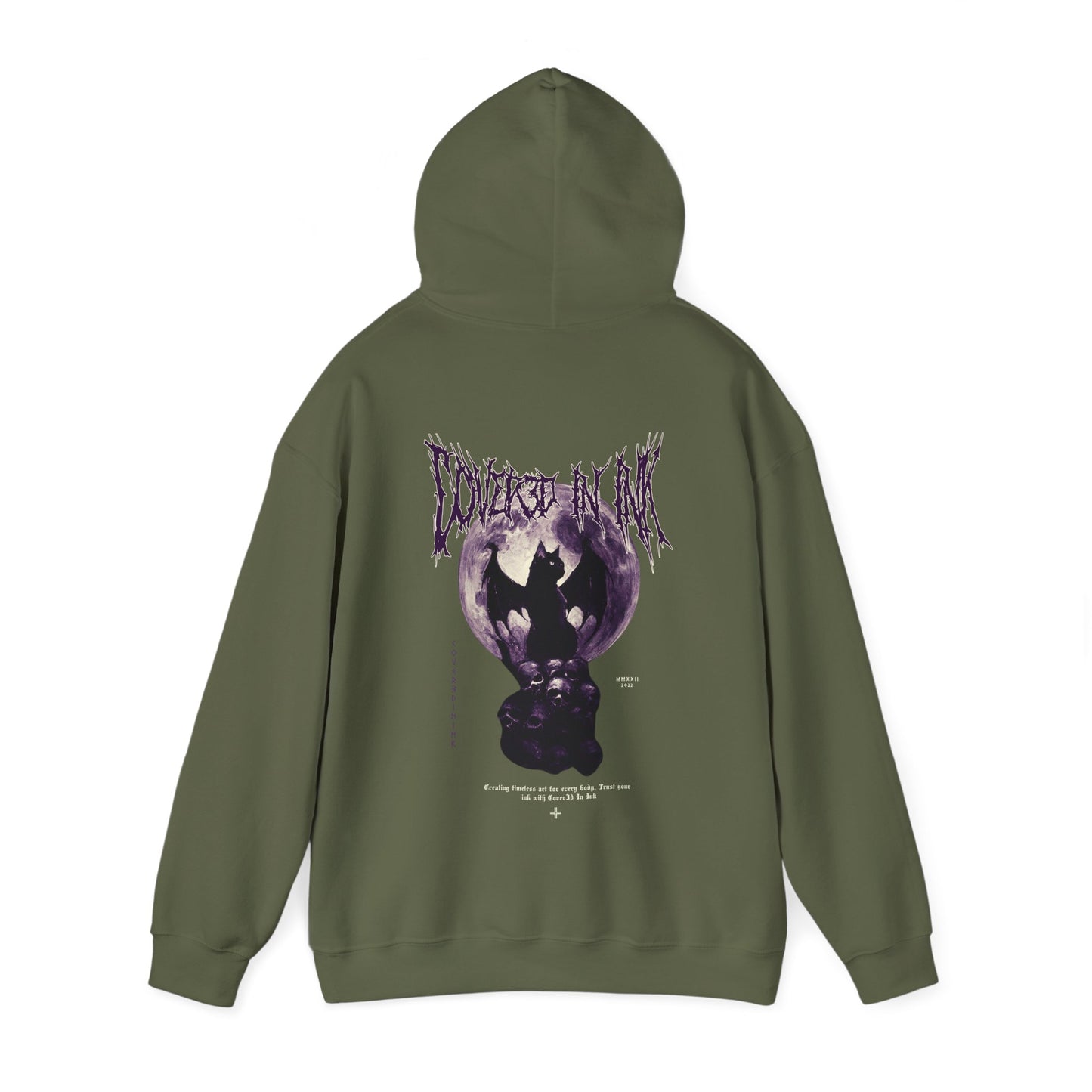 Black Cat Hooded Sweatshirt