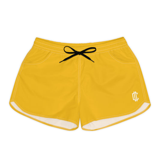 Women's Casual Shorts Yellow