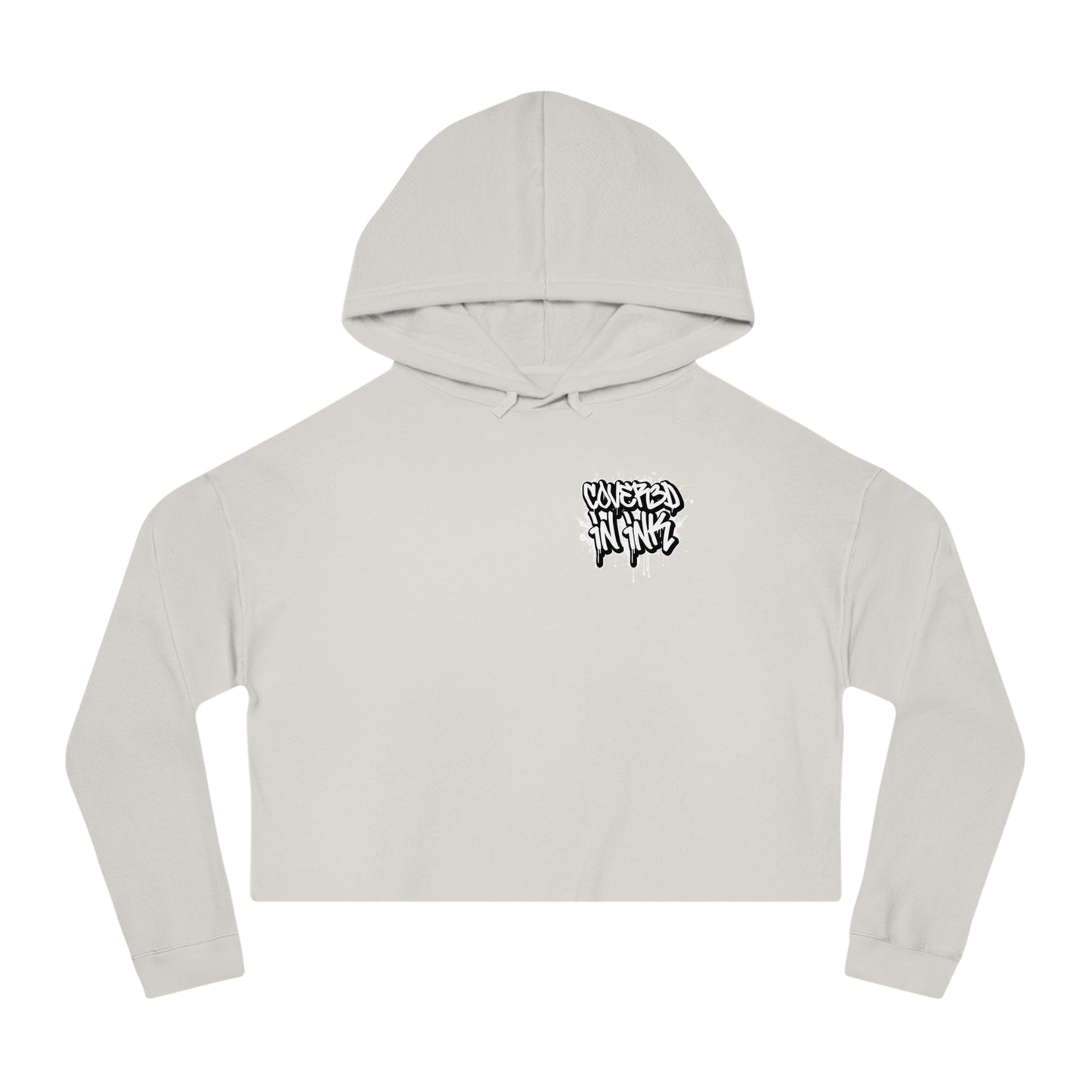 Women’s Graffiti  Cropped Hoodie