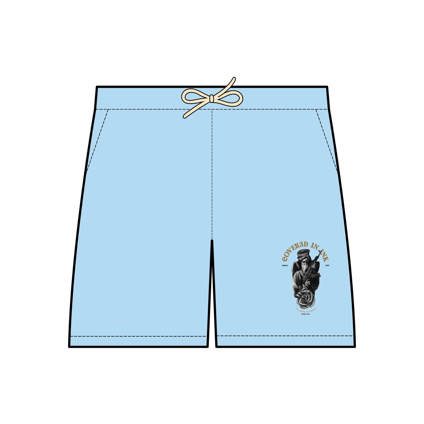 Mafia Angel Fleece Shorts