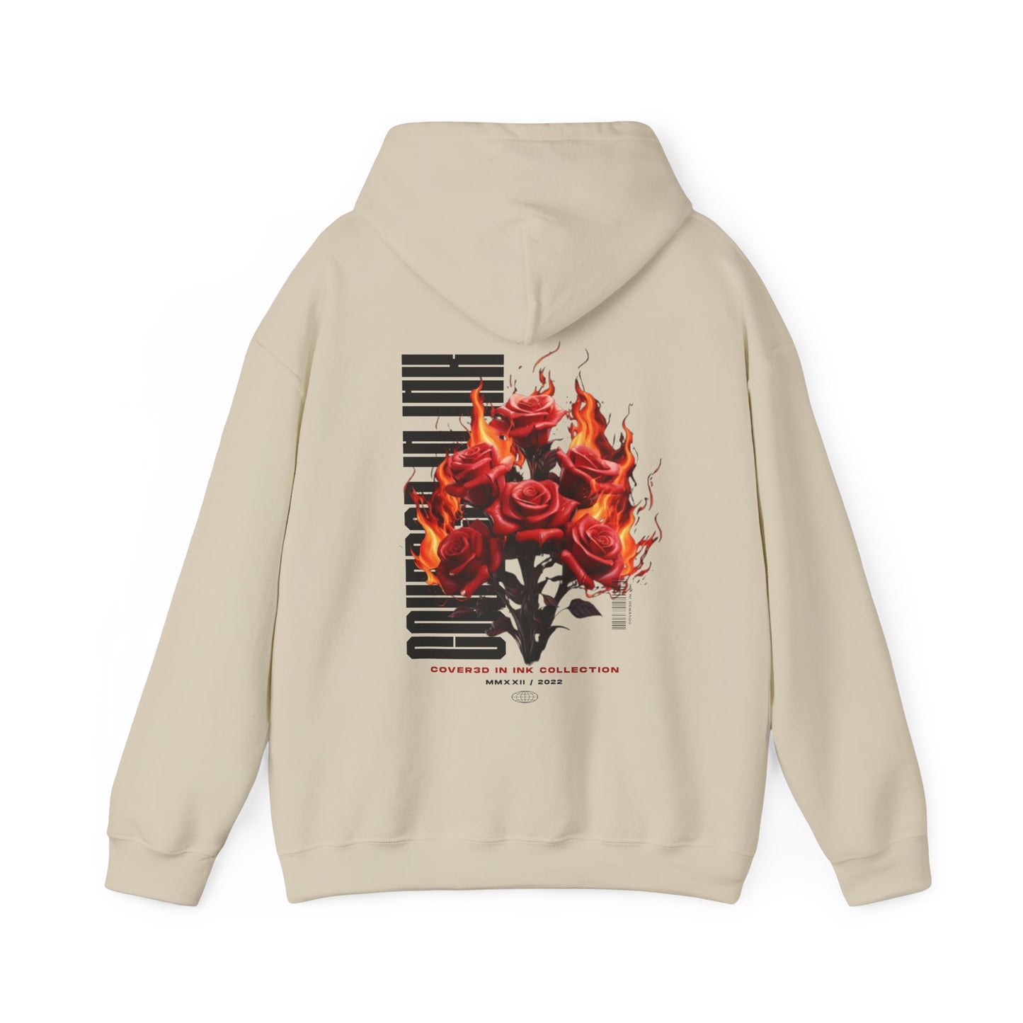 Roses Hooded Sweatshirt