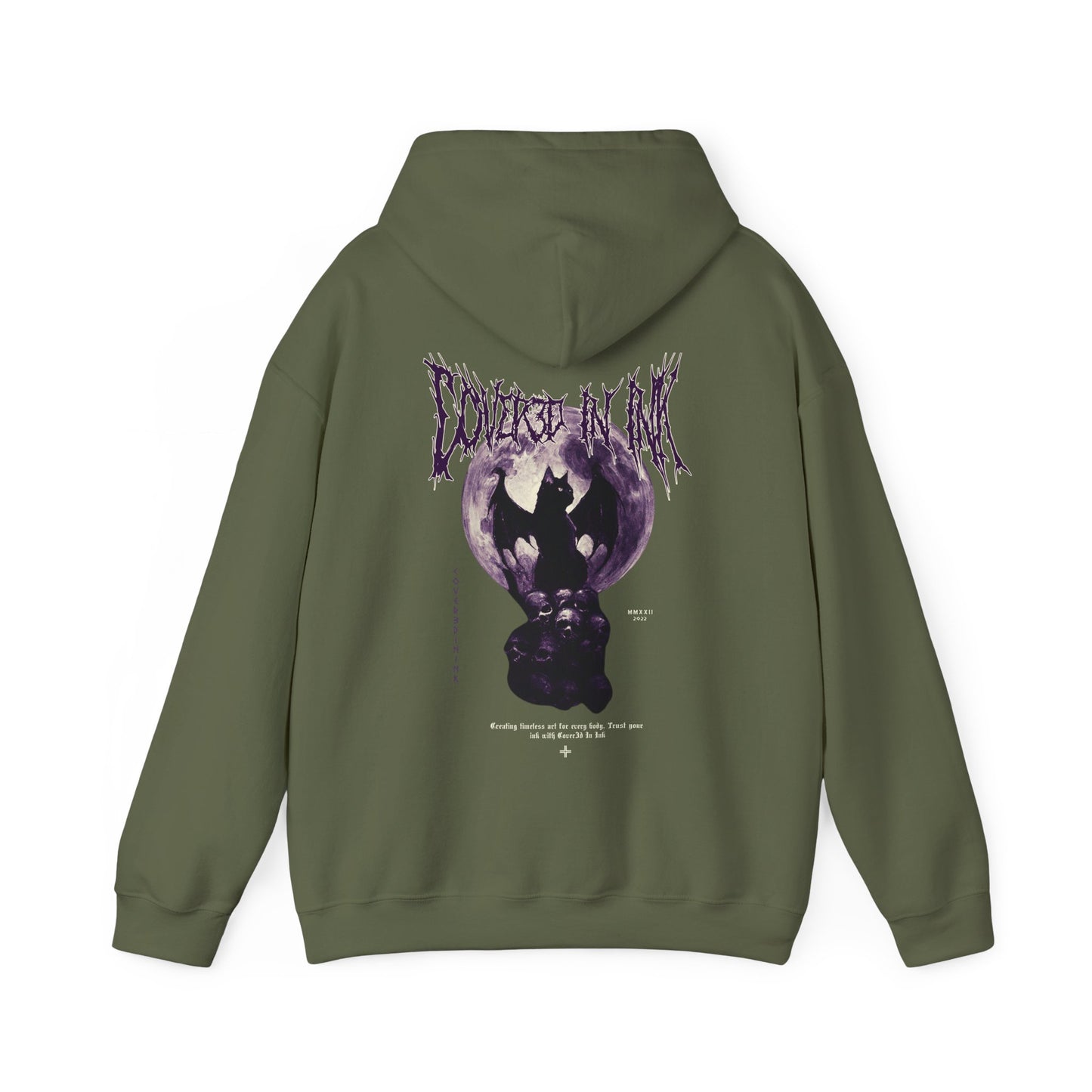 Black Cat Hooded Sweatshirt