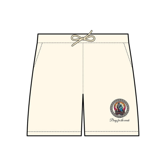 Pray for the weak Fleece Sweat Shorts