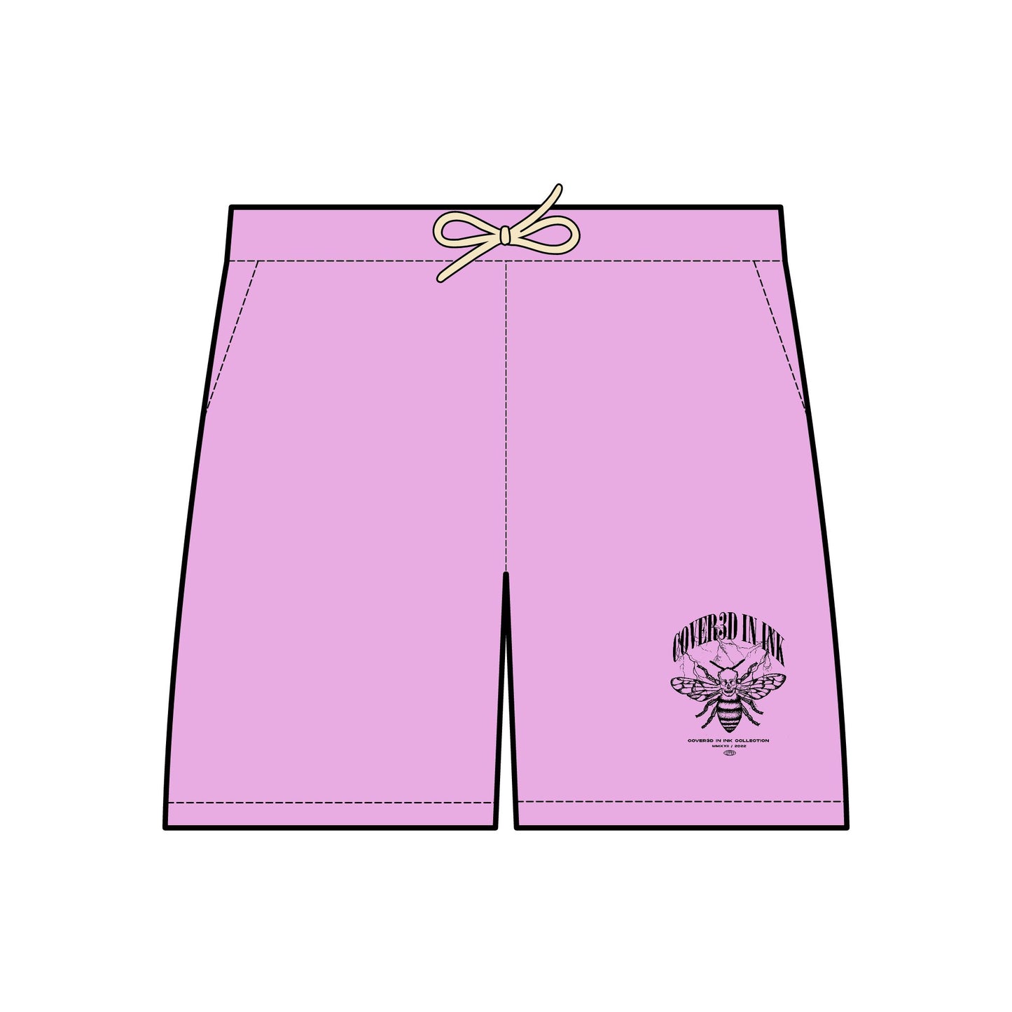 Killer Bee Fleece Shorts