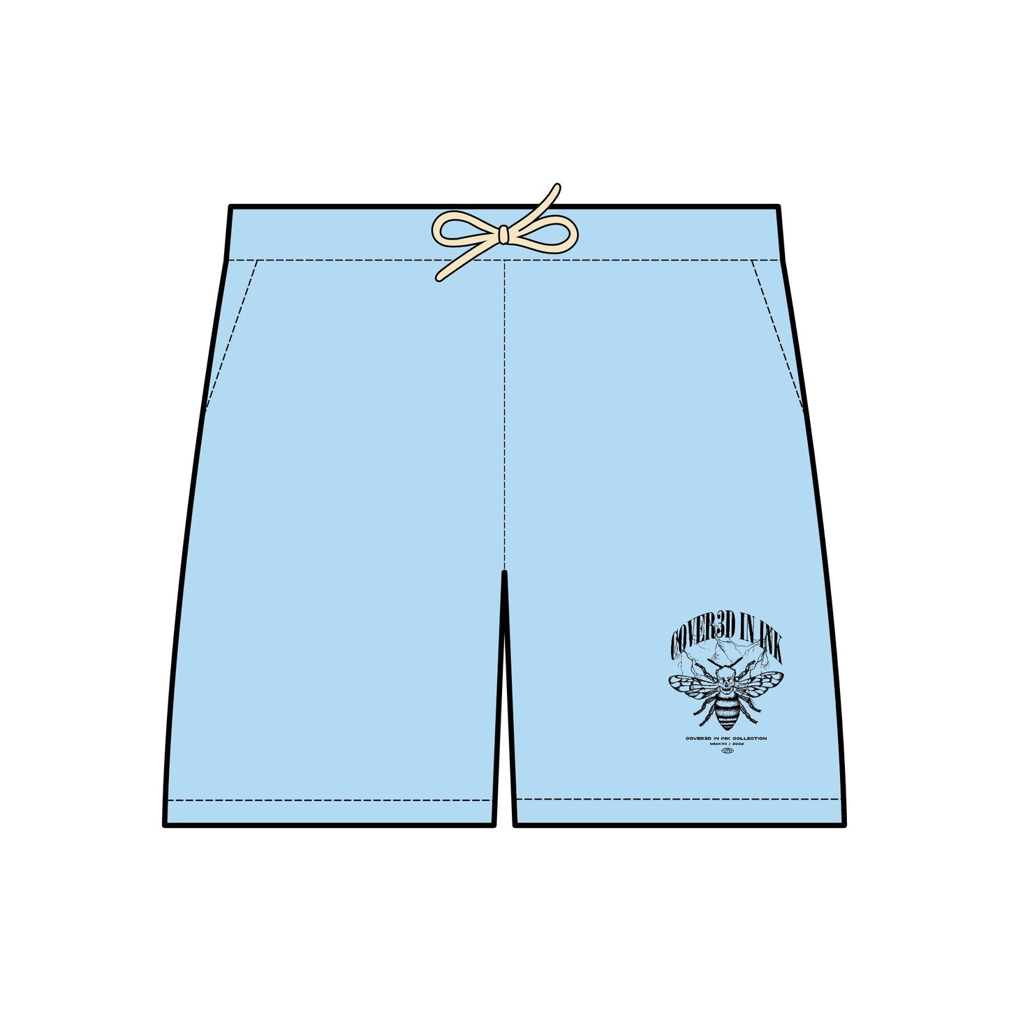 Killer Bee Fleece Shorts