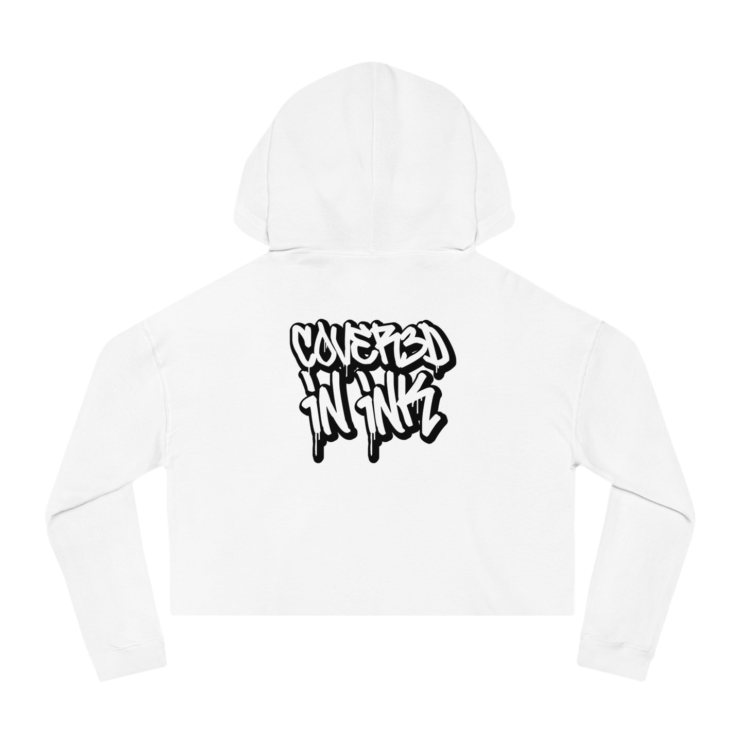 Women’s Graffiti  Cropped Hoodie