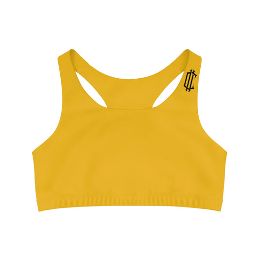 Yellow Sports Bra