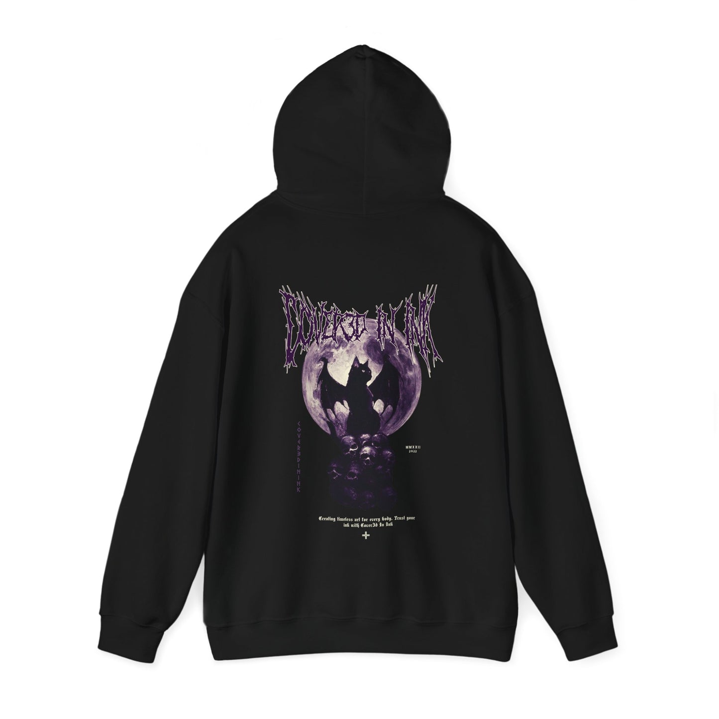 Black Cat Hooded Sweatshirt