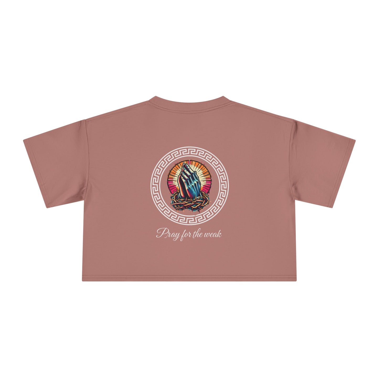 Pray for the weak Crop Tee