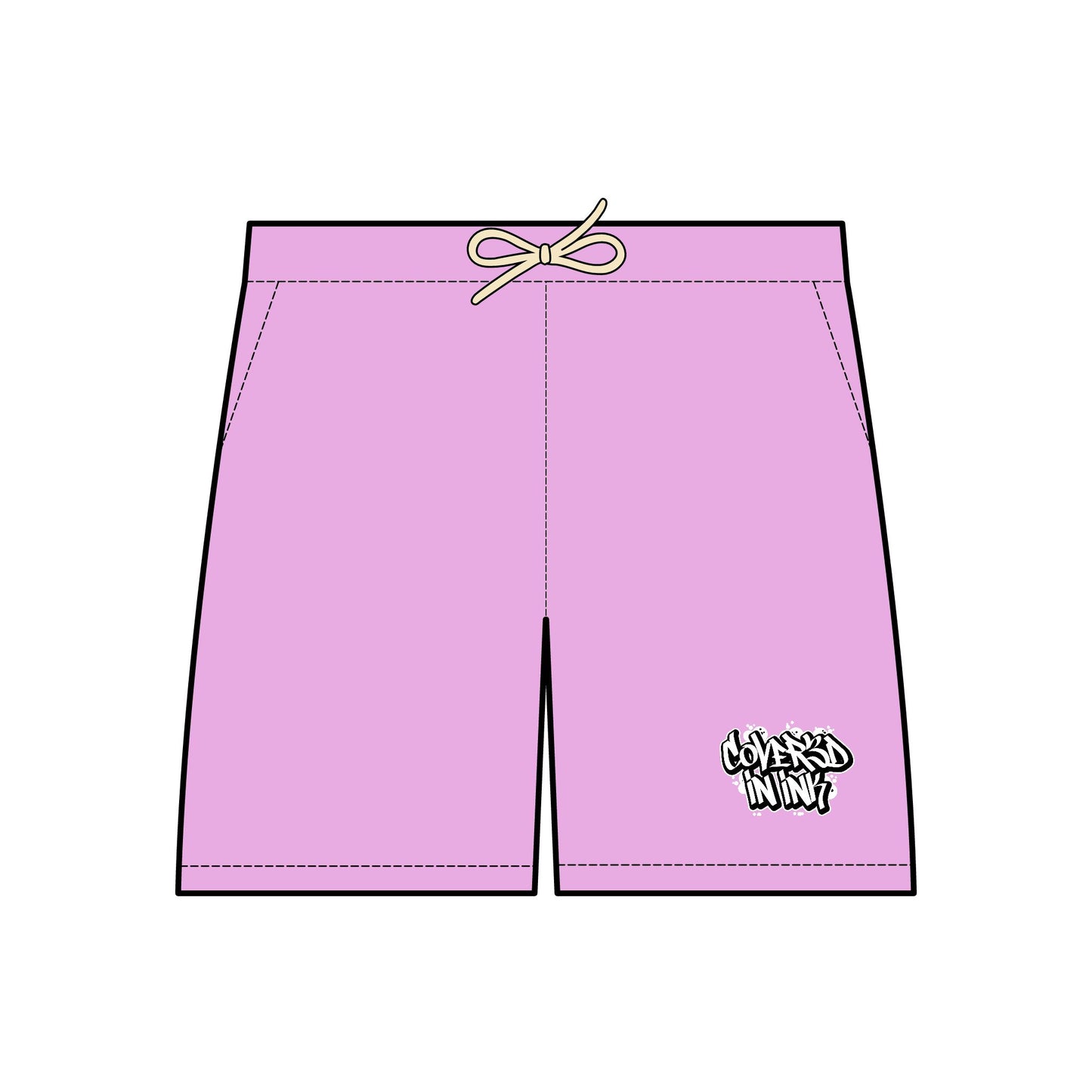 Graffiti Fleece Shorts