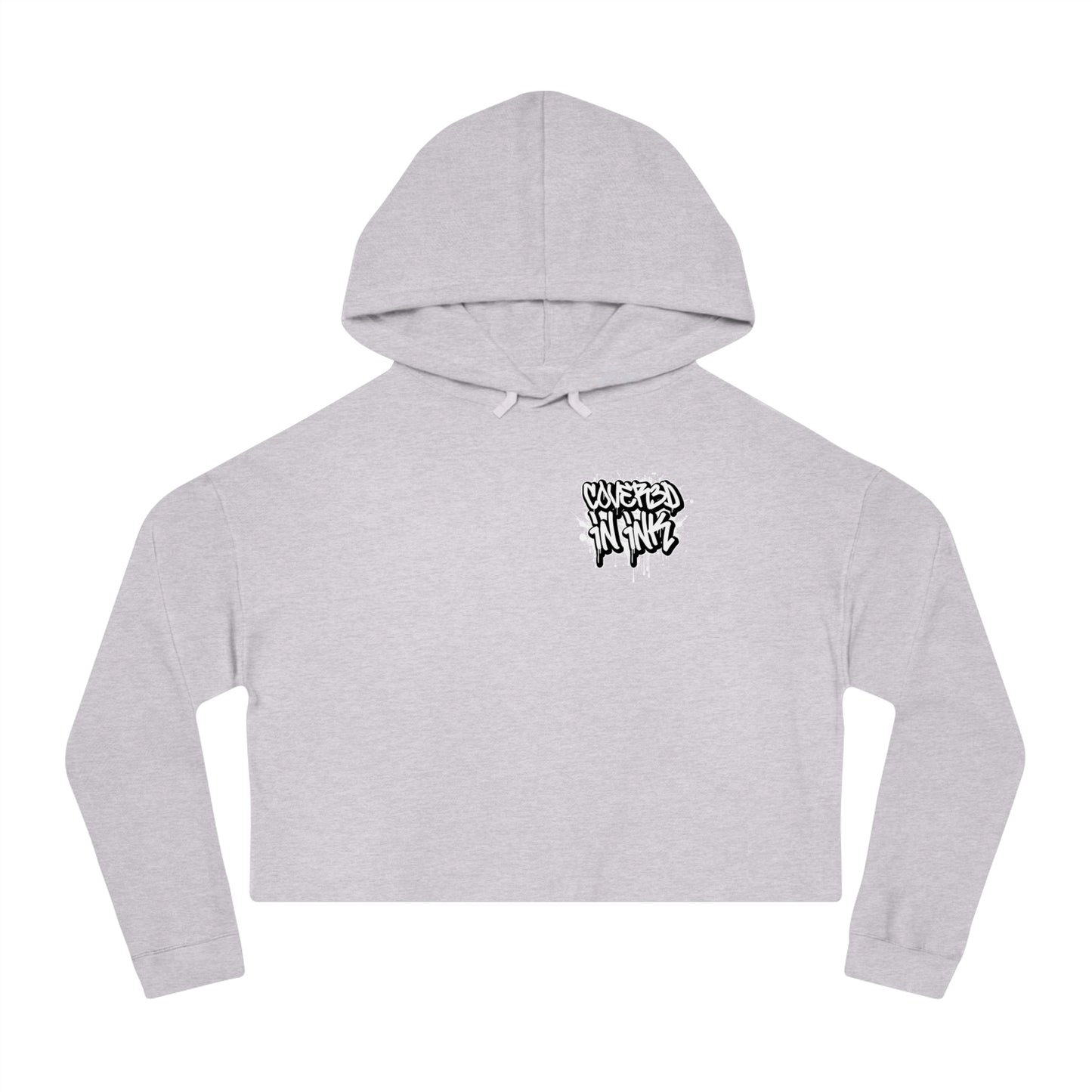 Women’s Graffiti  Cropped Hoodie