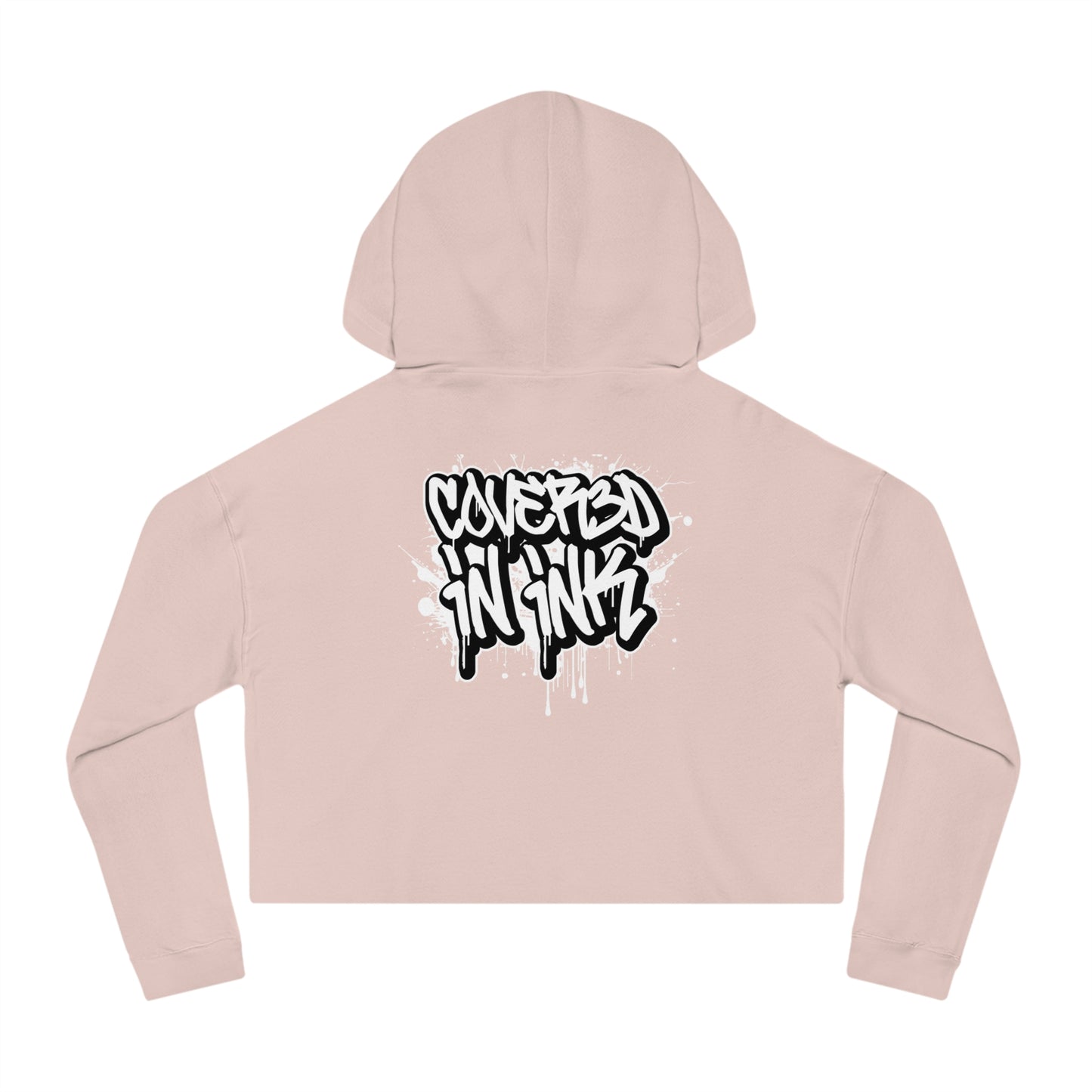 Women’s Graffiti  Cropped Hoodie